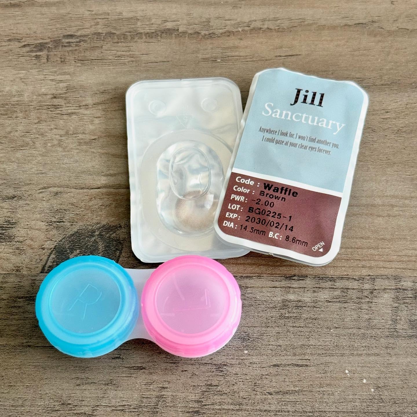 Jill Sanctuary/グラムレンズ/カラーコンタクトレンズを使ったクチコミ（2枚目）