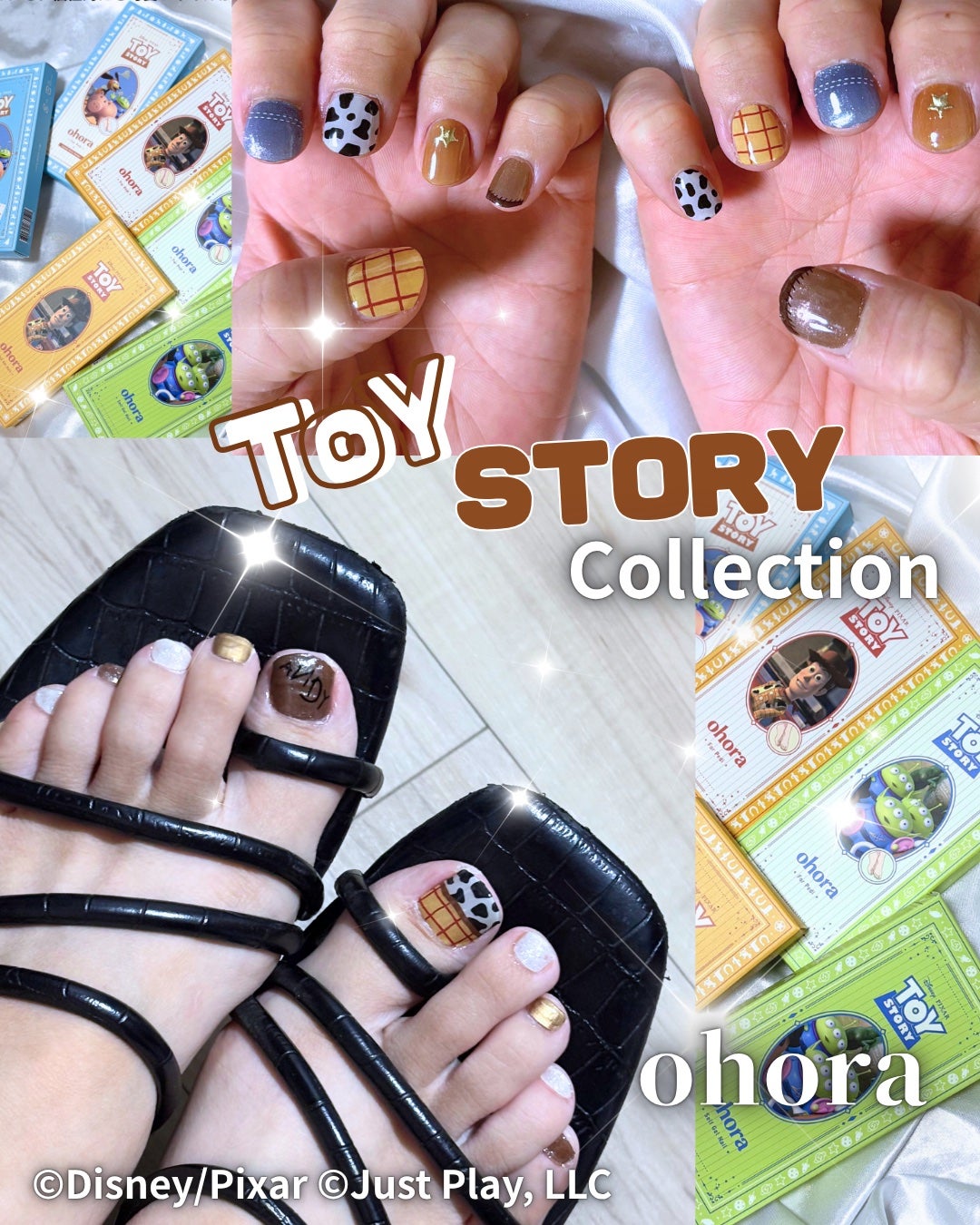 セミキュアジェルネイル(ハンド)/ohora/ネイルシールを使ったクチコミ(1枚目)