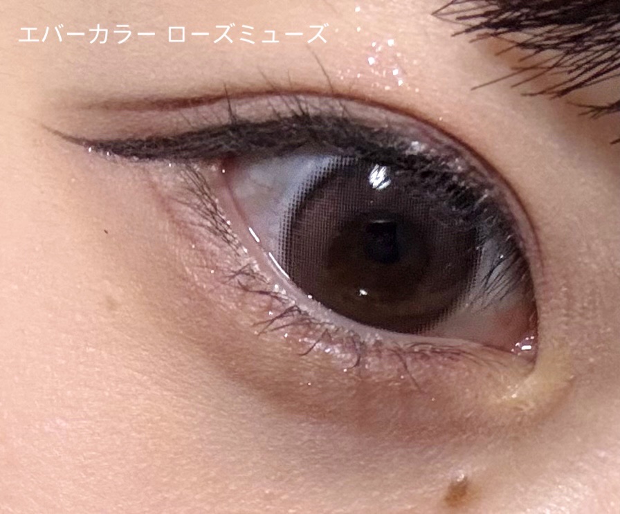 エバーカラーワンデーナチュラル モイストレーベルUV/エバーカラー/ワンデー（１DAY）カラコンを使ったクチコミ（1枚目）
