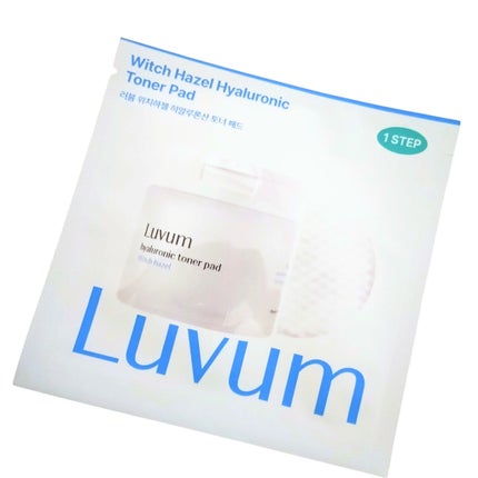 ナチュラルブランデイリートナーパッド/Luvum/トナーパッドを使ったクチコミ(1枚目)