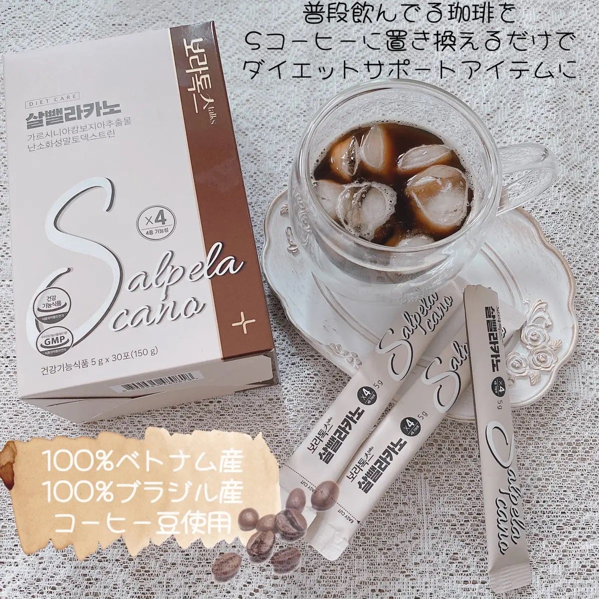 ダイエットSコーヒー/PRUMWELLNESS/ドリンクを使ったクチコミ(2枚目)