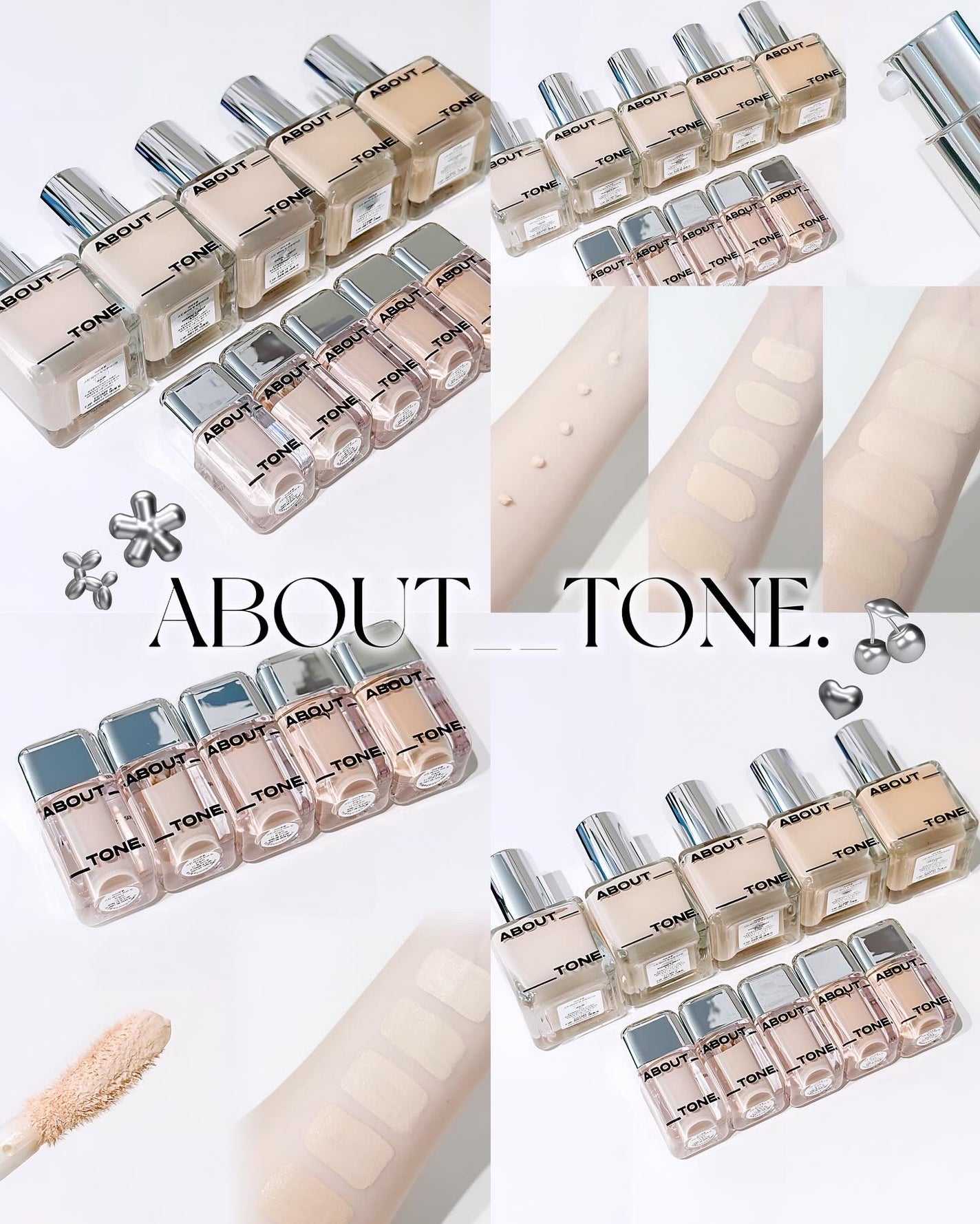 スキンレイヤーフィットファンデーション/ABOUT TONE/リキッドファンデーションを使ったクチコミ(1枚目)