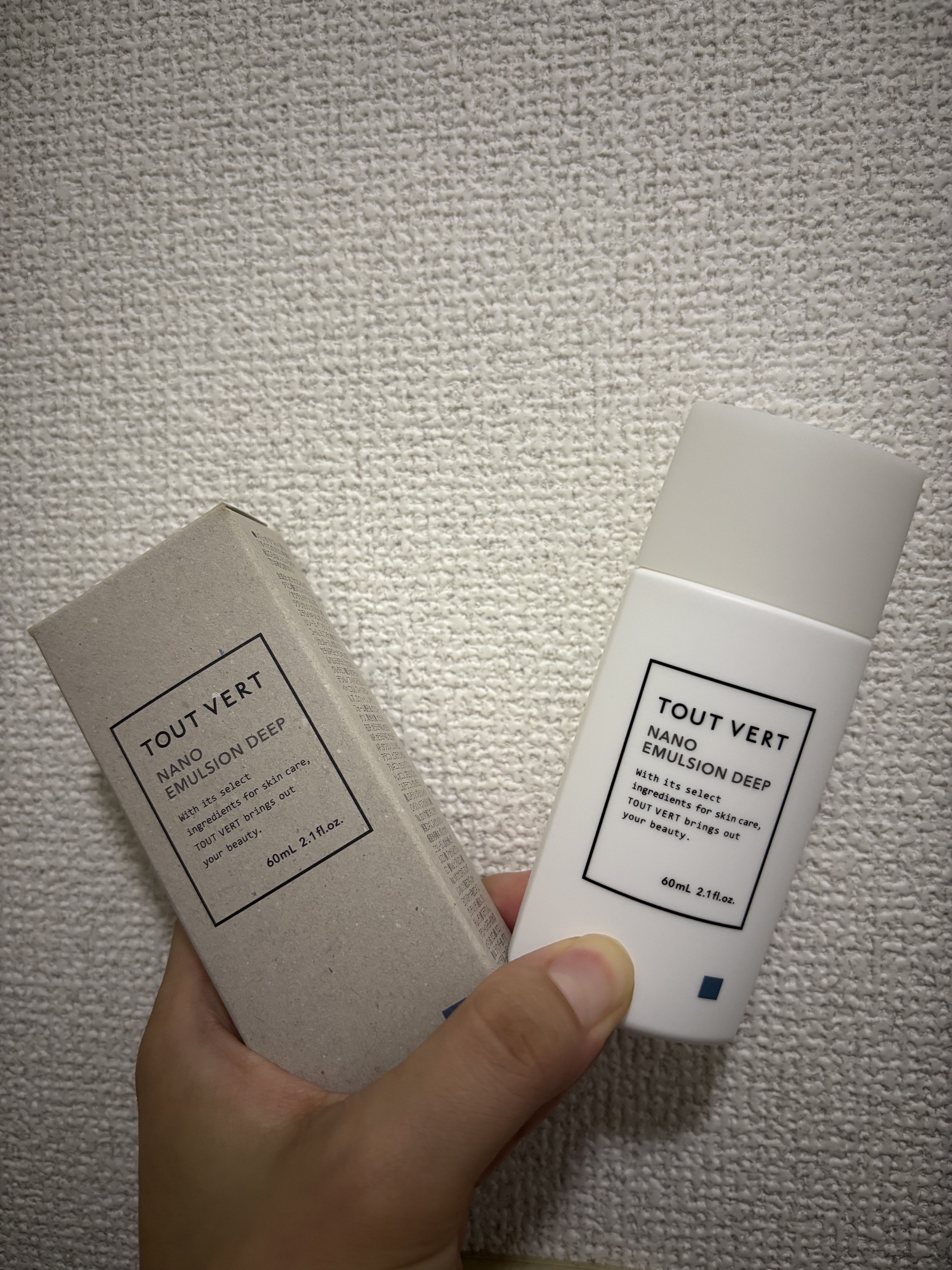 ナノエマルジョン ディープ/TOUT VERT/乳液を使ったクチコミ（1枚目）