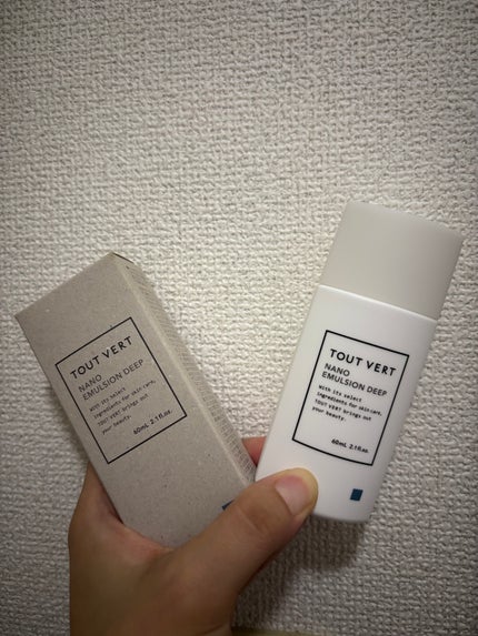 ナノエマルジョン ディープ/TOUT VERT/乳液を使ったクチコミ(1枚目)