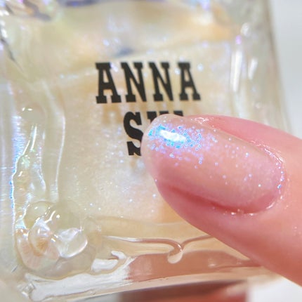 とわ/10wA on LIPS 「▼ANNASUIネイルカラー031クリアベースに青ラメぎっしり..」(4枚目)