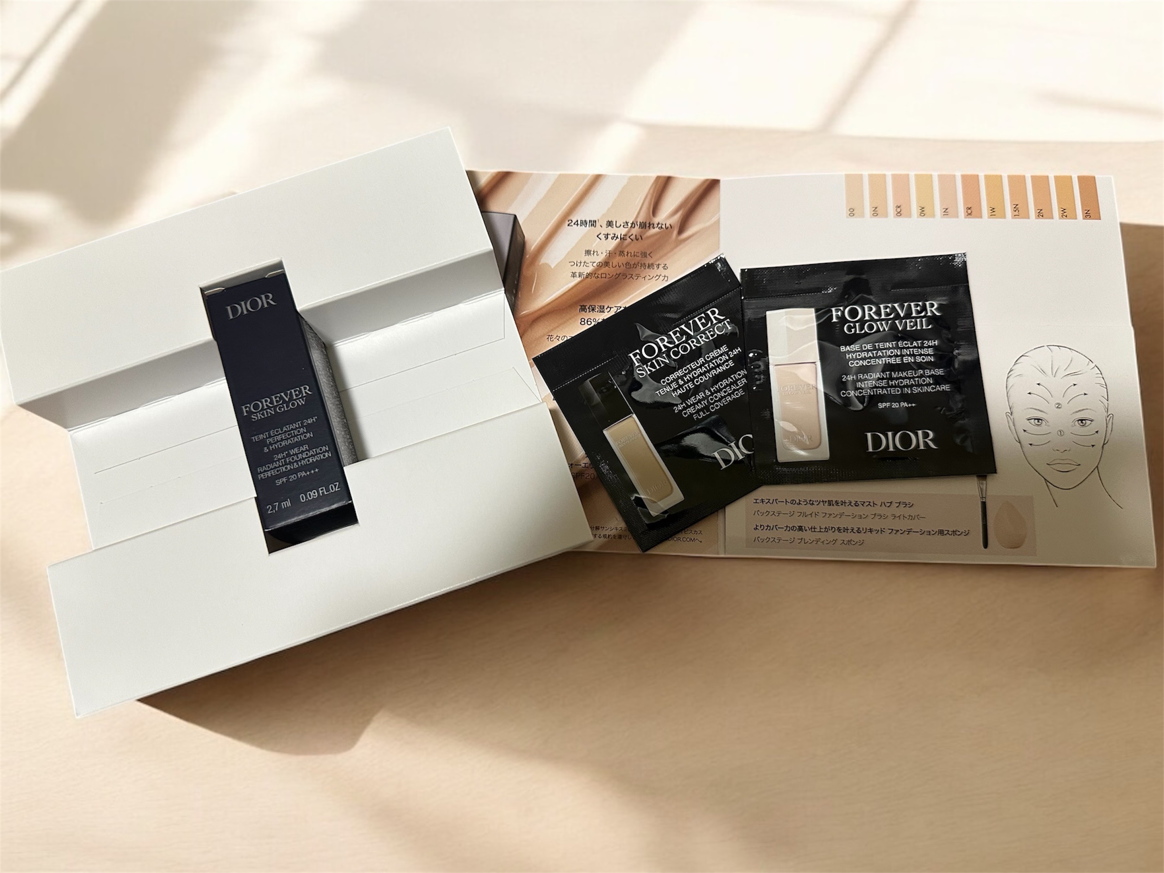 ディオールスキン フォーエヴァー フルイド グロウ/Dior/リキッドファンデーションを使ったクチコミ（2枚目）