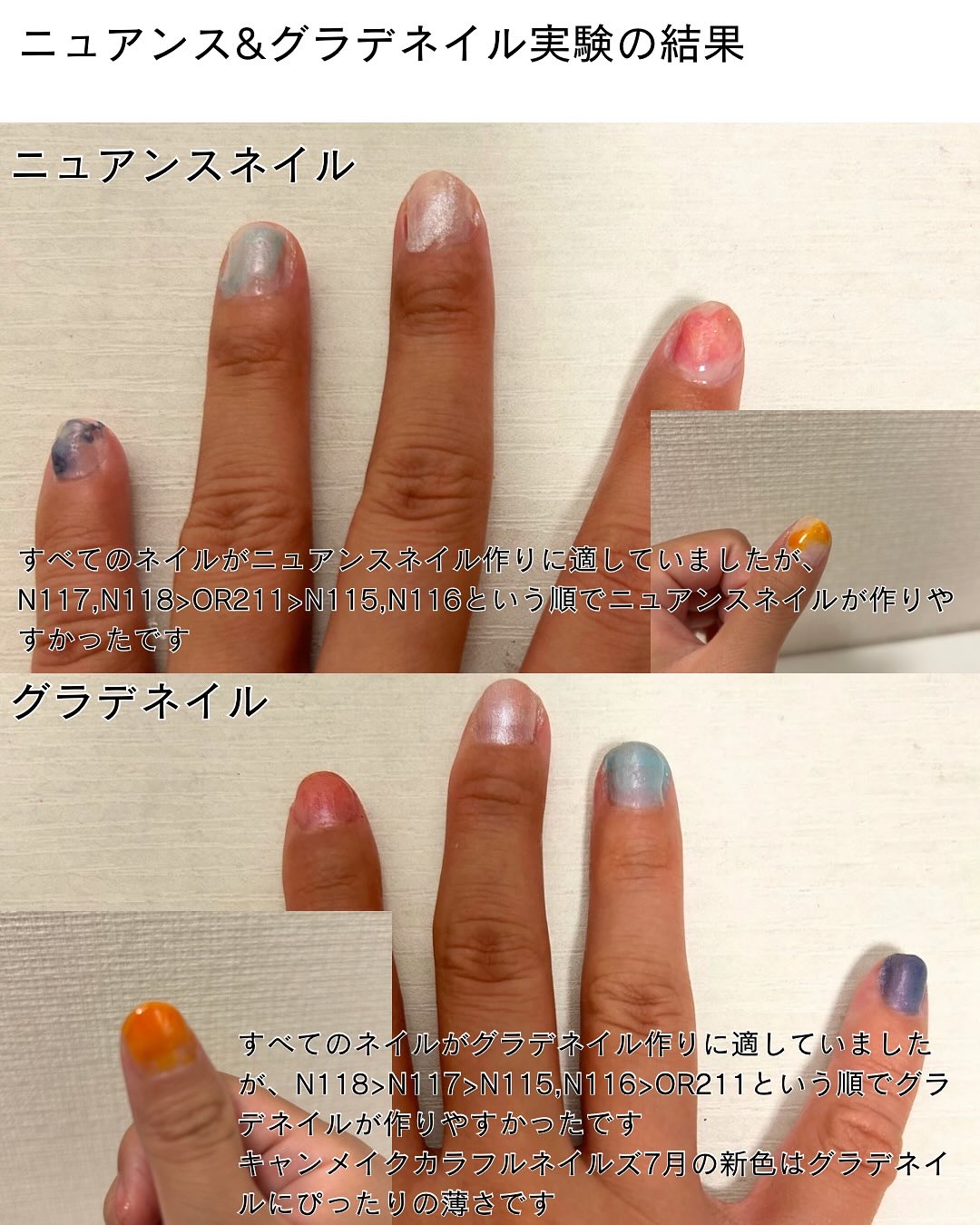 ネイルホリック Juicy color/ネイルホリック/マニキュアを使ったクチコミ（3枚目）