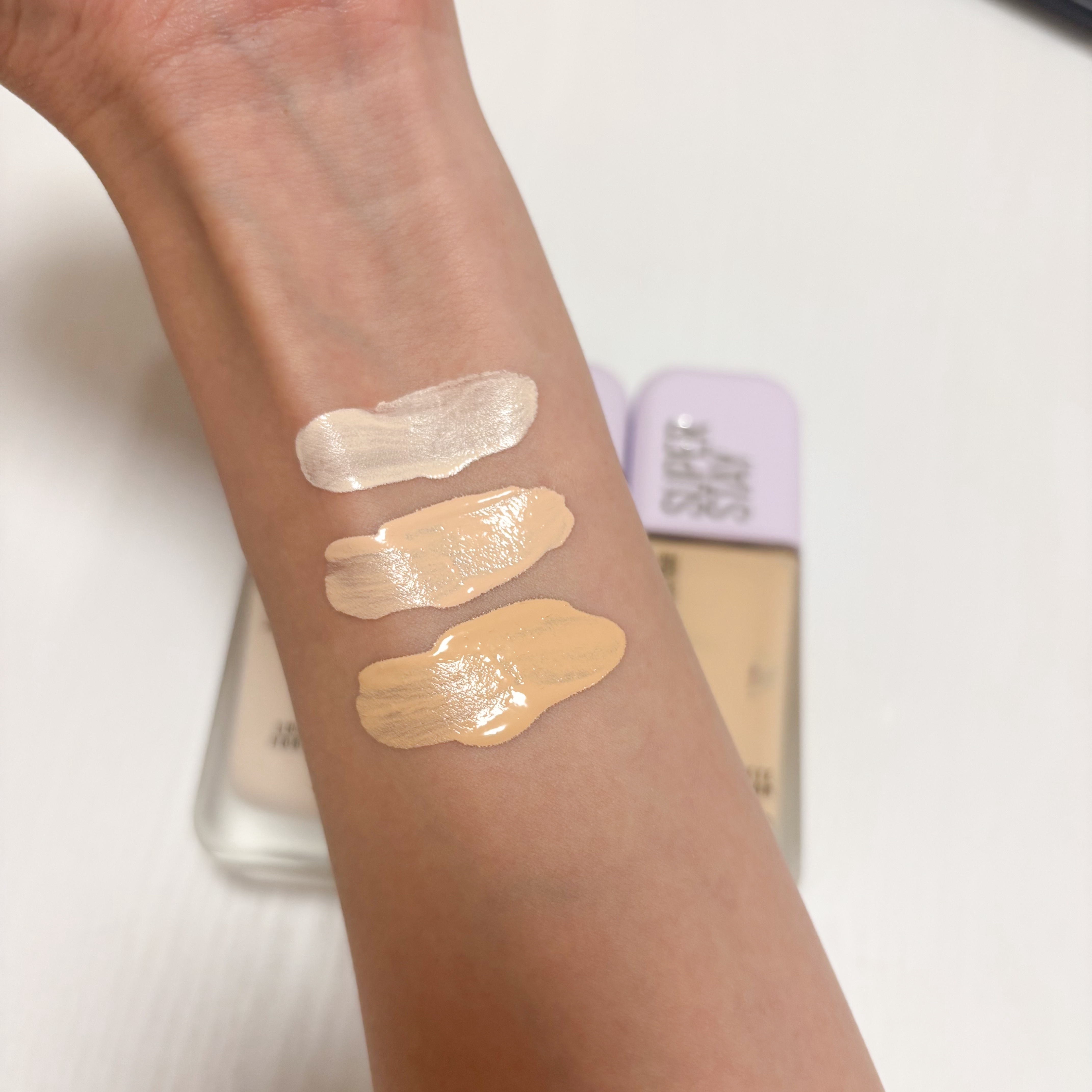 SPステイ ルミマット リキッド ファンデーション/MAYBELLINE NEW YORK/リキッドファンデーションを使ったクチコミ（2枚目）