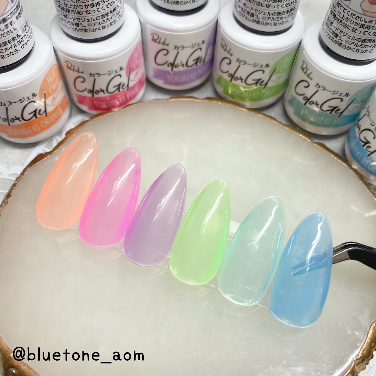 パル カラージェル/キャンドゥ/ジェルネイルを使ったクチコミ（1枚目）