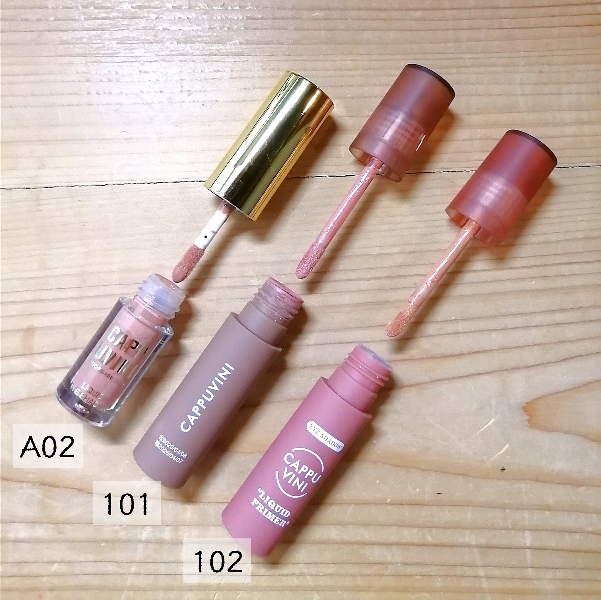 ラスティングカラー Y01/Eyeemo/リキッドアイシャドウを使ったクチコミ（2枚目）