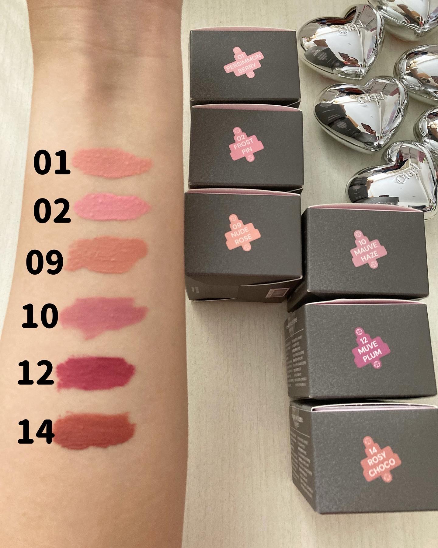 シルバーパース ムースクリーム リップ＆チーク/oiad/ジェル・クリームチークを使ったクチコミ（2枚目）