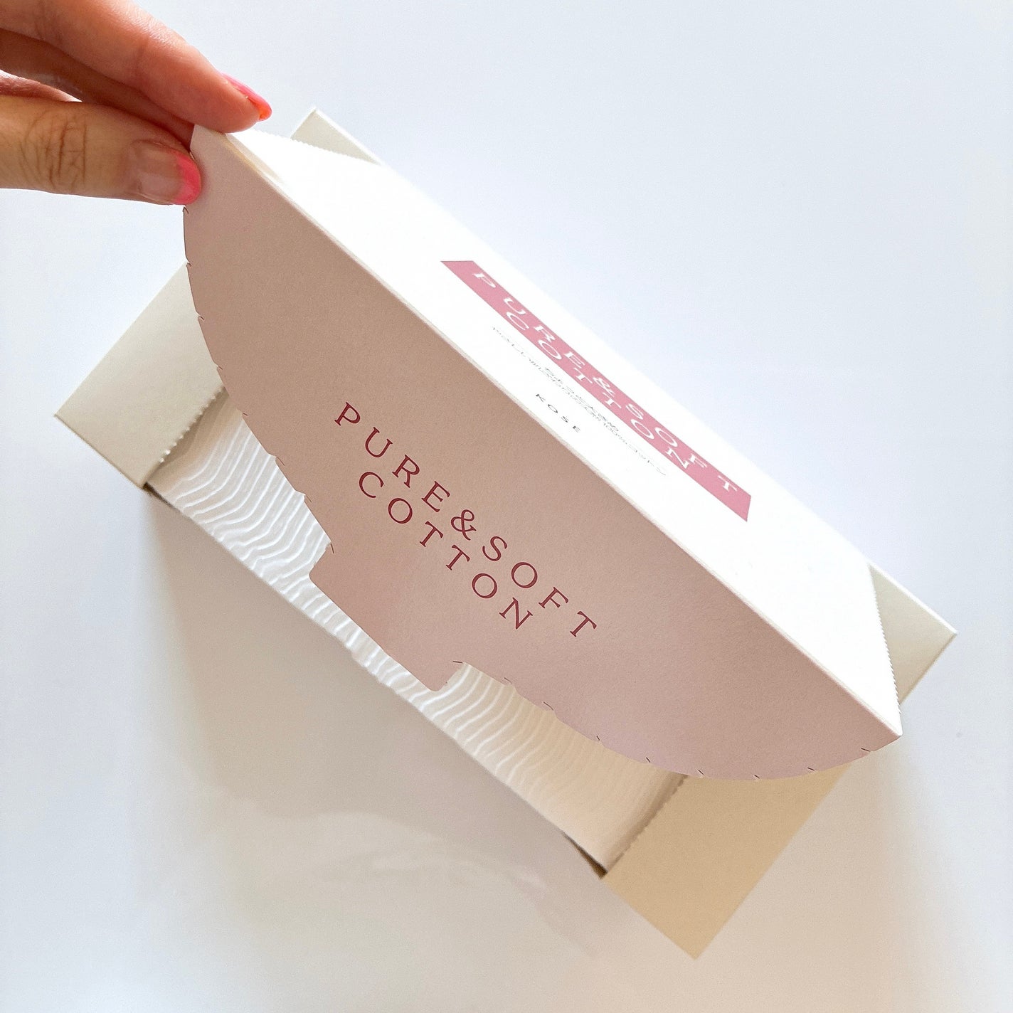 ピュア&ソフトコットン/コーセー/コットンを使ったクチコミ(1枚目)