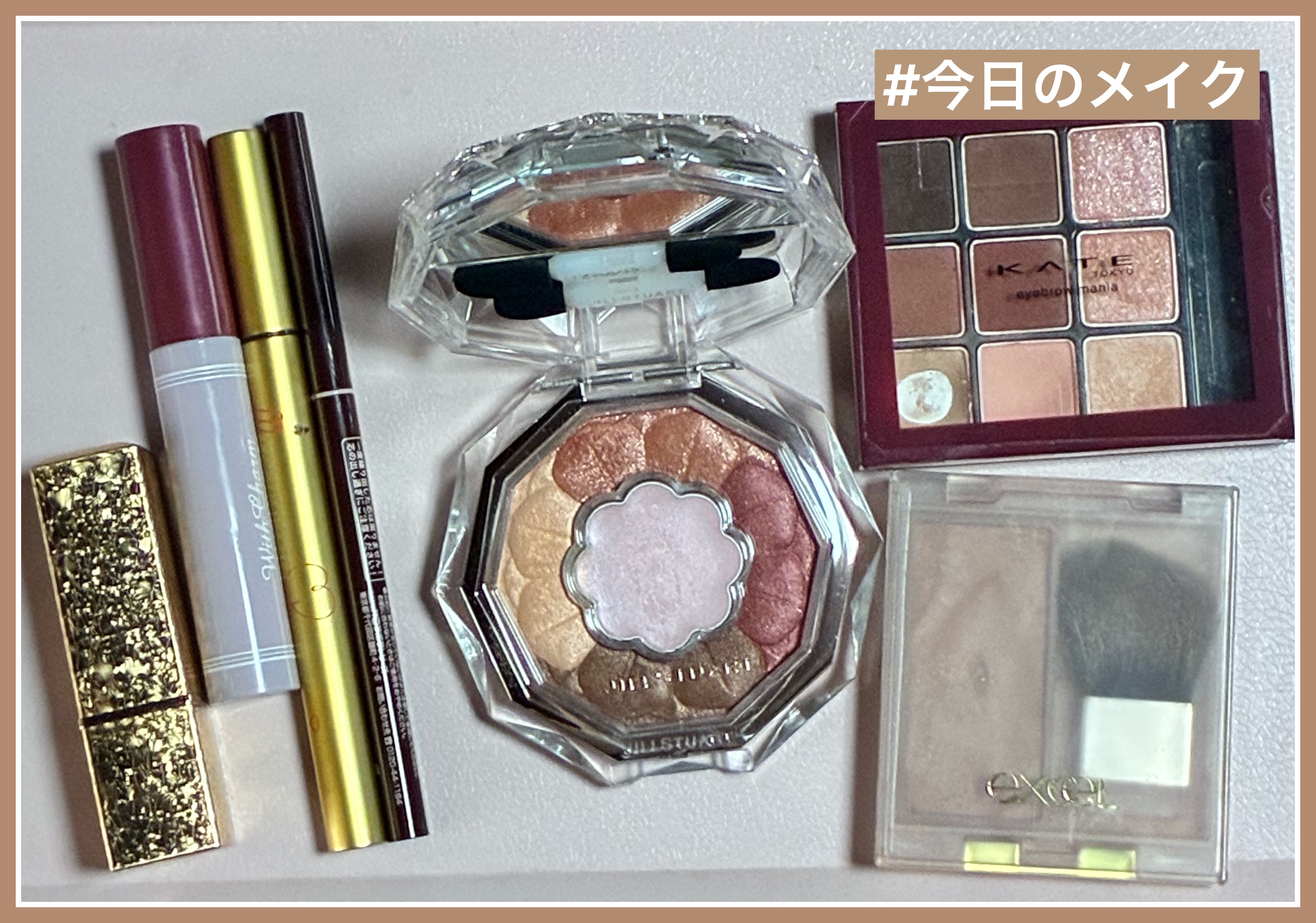 ジルスチュアート ブルームクチュール アイズ ガーランドウィズユー 30 pink marguerite dream/JILL STUART/アイシャドウパレットを使ったクチコミ（1枚目）