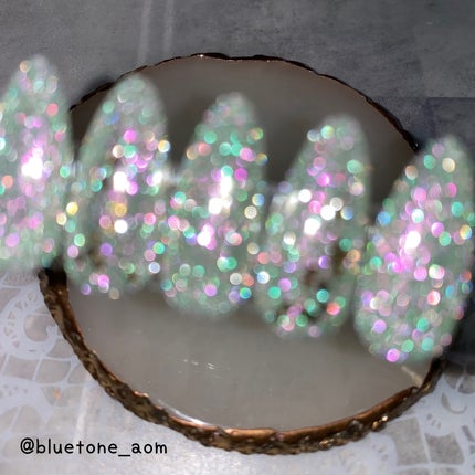 ⋆͛🦖⋆͛aomi on LIPS 「グリーンフラッシュにピンクがチラリ|´︶`*)♡さりげないピン..」(8枚目)