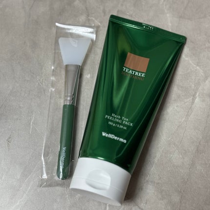 ティーツリーハーブピーリングパック/WellDerma/洗い流すパック・マスクを使ったクチコミ(1枚目)