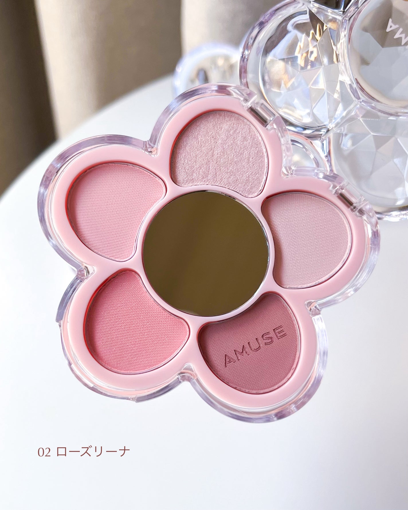 フローラアイパレット/AMUSE/アイシャドウを使ったクチコミ(5枚目)
