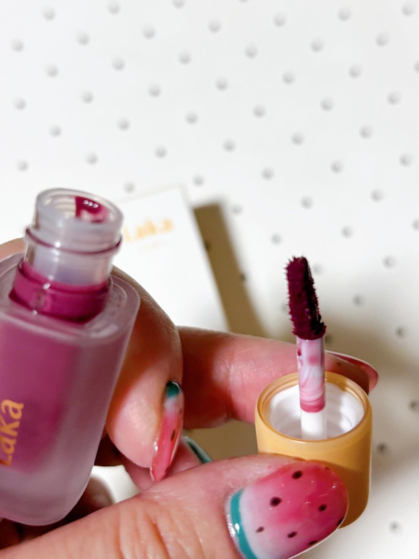 comaki on LIPS 「Lakaから商品提供をいただきました。フルーティーグラムティン..」(3枚目)