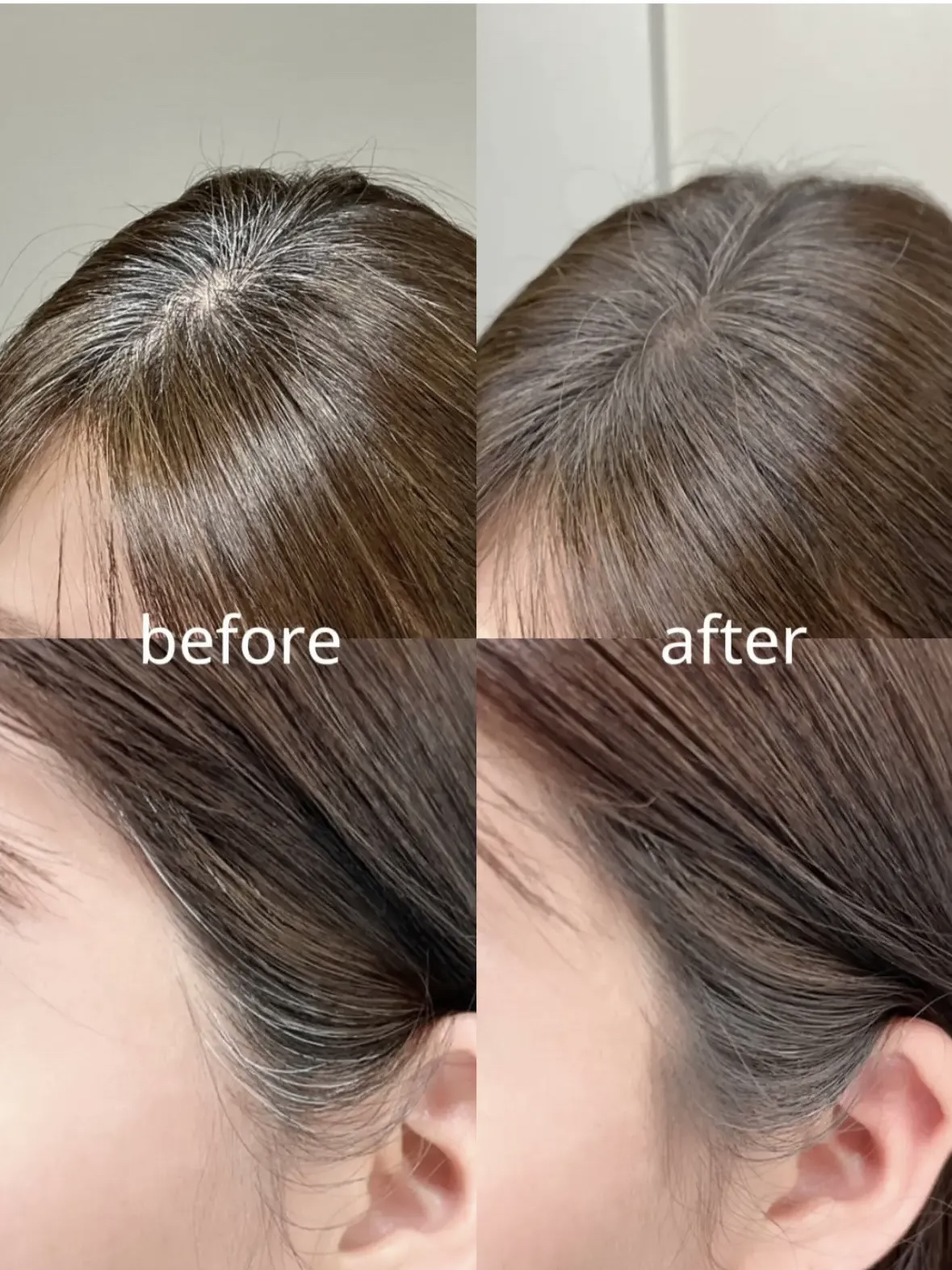 ヘアメイクパウダー/CEZANNE/ヘアケア・スタイリングを使ったクチコミ（3枚目）