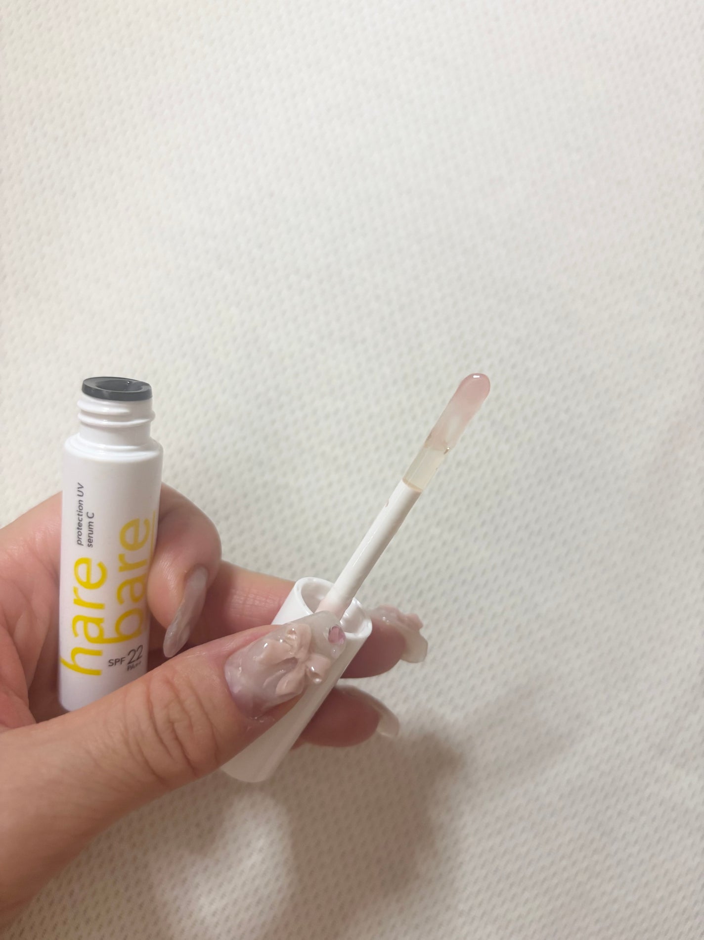 ハレバレ プロテクションUV セラム C リップ/ハレバレ/リップケアを使ったクチコミ(3枚目)