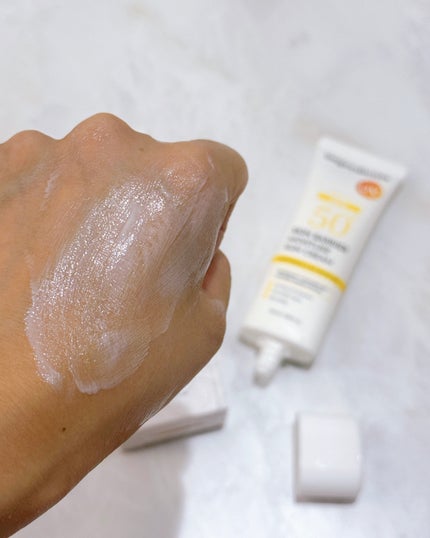 スキンバリアモイスチャーサンクリーム/Ongredients/日焼け止めクリームを使ったクチコミ(5枚目)