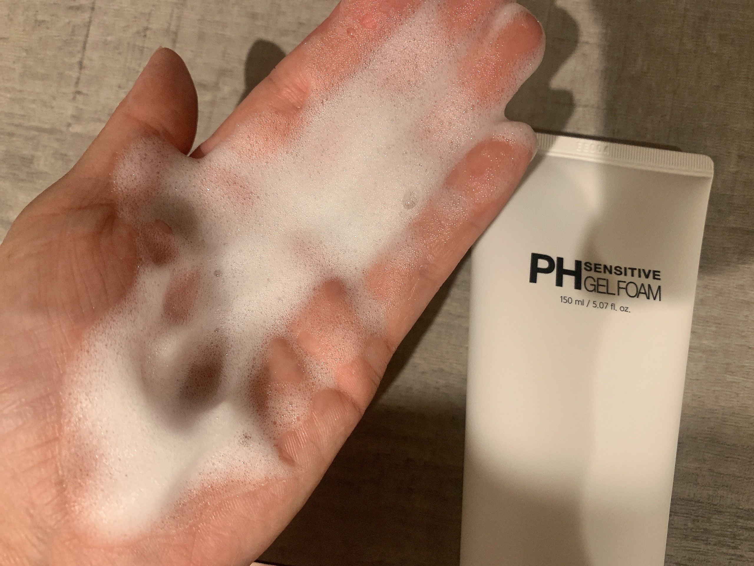 PHセンシティブジェルフォーム/SAM'U/その他洗顔料を使ったクチコミ（3枚目）