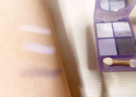 四色アイシャドウパレット/COLORKEY/アイシャドウパレットを使ったクチコミ（3枚目）