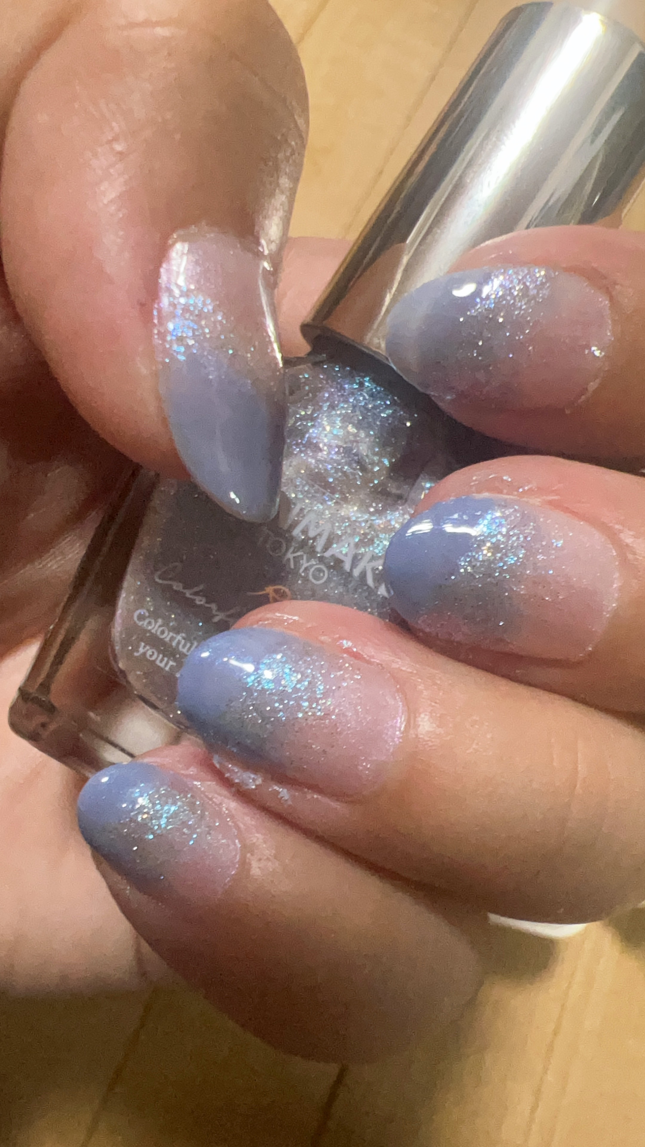 ジェルボリュームトップコート/キャンメイク/ネイルトップコートを使ったクチコミ（2枚目）