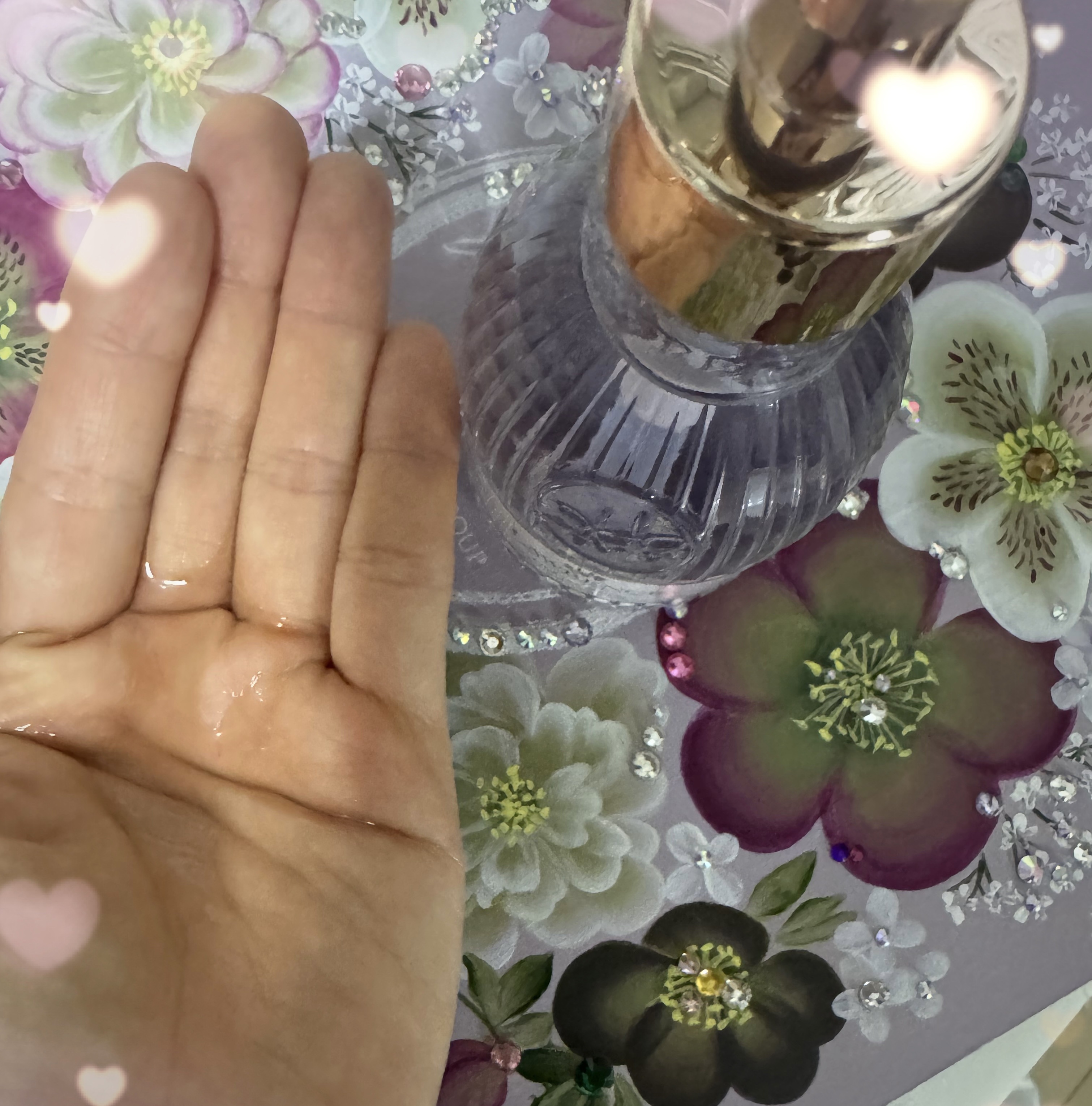 ロウレンス シャイニングスルーヘアオイル リアンマシェリ（レイヤードモイストタイプ）/ロウレンス /ヘアオイルを使ったクチコミ（2枚目）