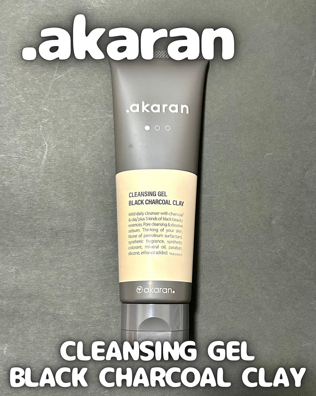 ブラックジェルクレンジング/.akaran/クレンジングジェルを使ったクチコミ（1枚目）