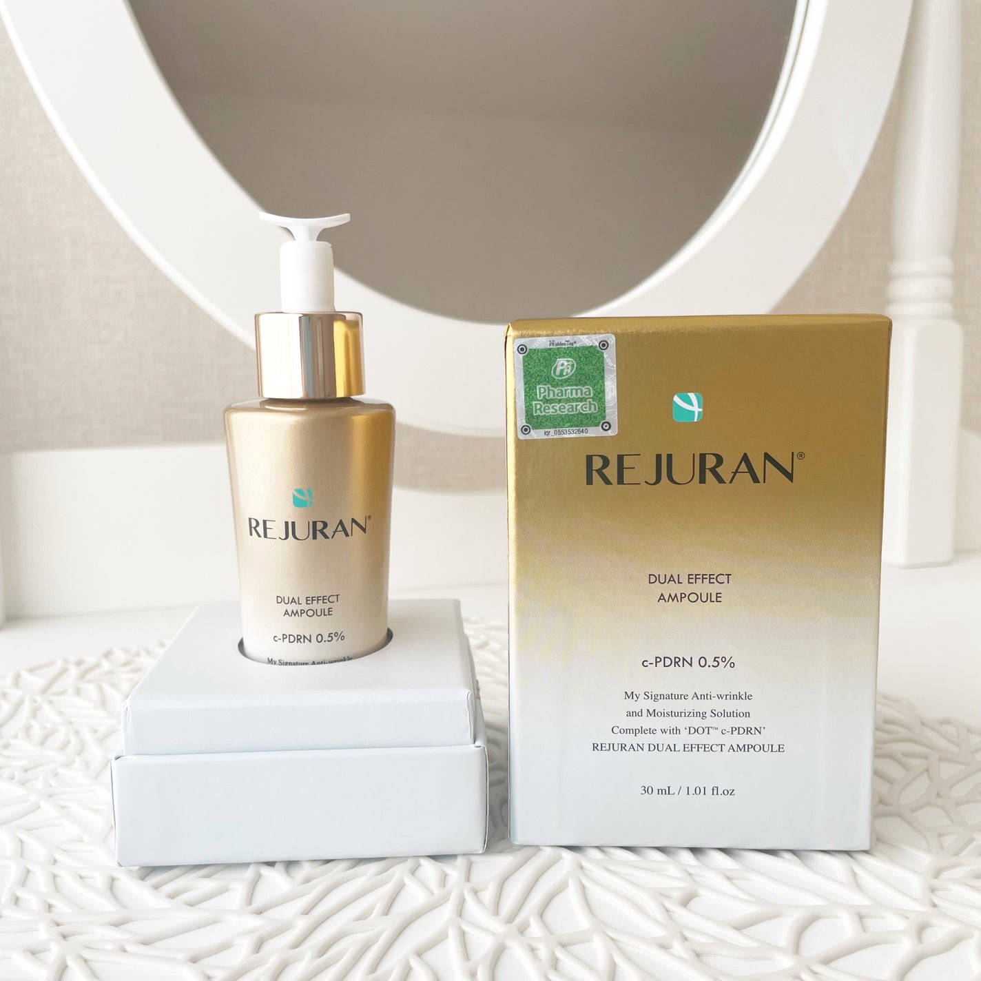 REJURAN デュアルエフェクトアンプル 30ml/REJURAN COSMETICS/美容液を使ったクチコミ(1枚目)