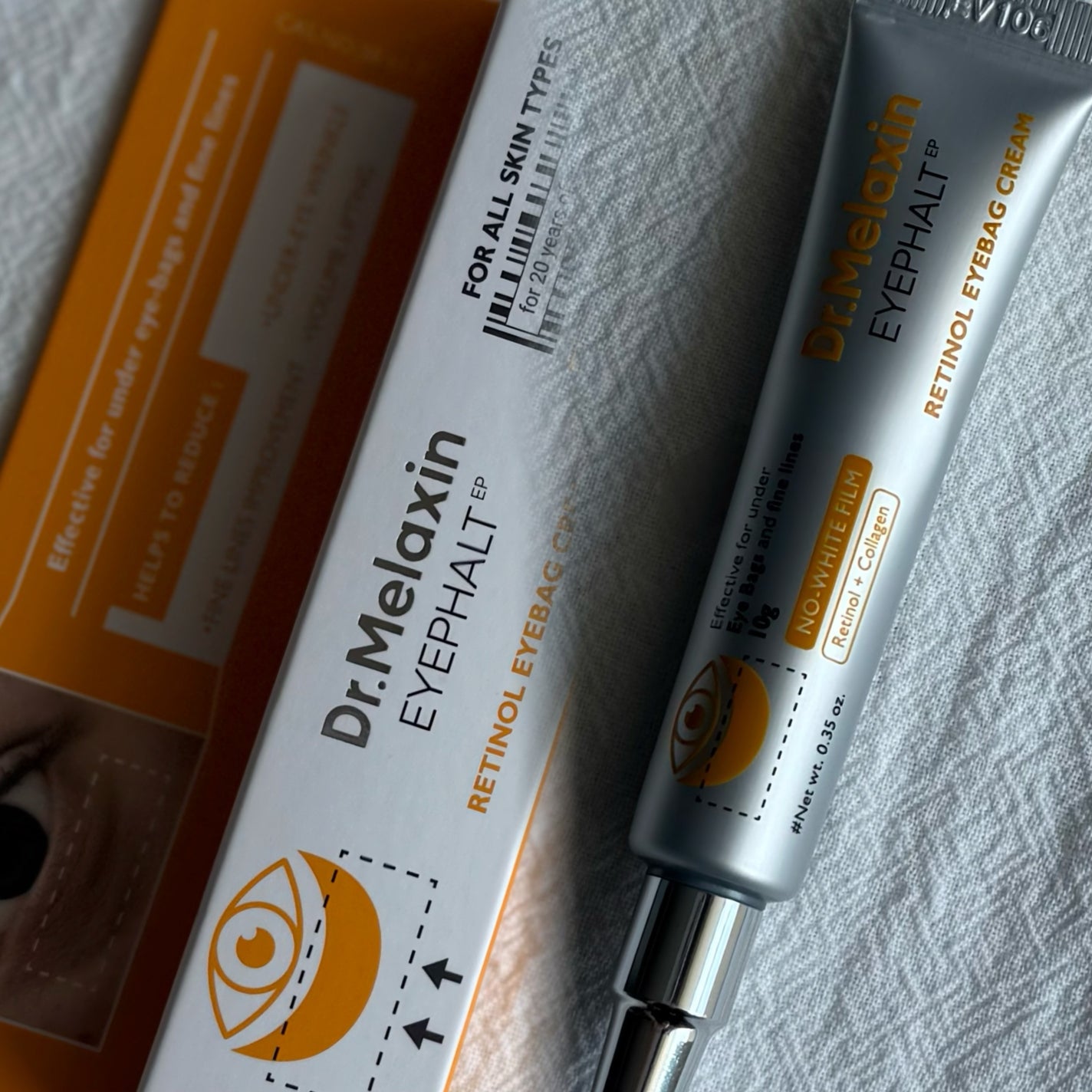 レチノールアイファルトアイバッククリーム/Dr.Melaxin/アイケア・アイクリームを使ったクチコミ(3枚目)