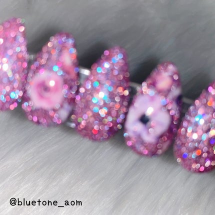 ⋆͛🦖⋆͛aomi on LIPS 「オリジナルフラッシュ不思議パープル💜🟣ごちゃごちゃした感じにな..」(7枚目)