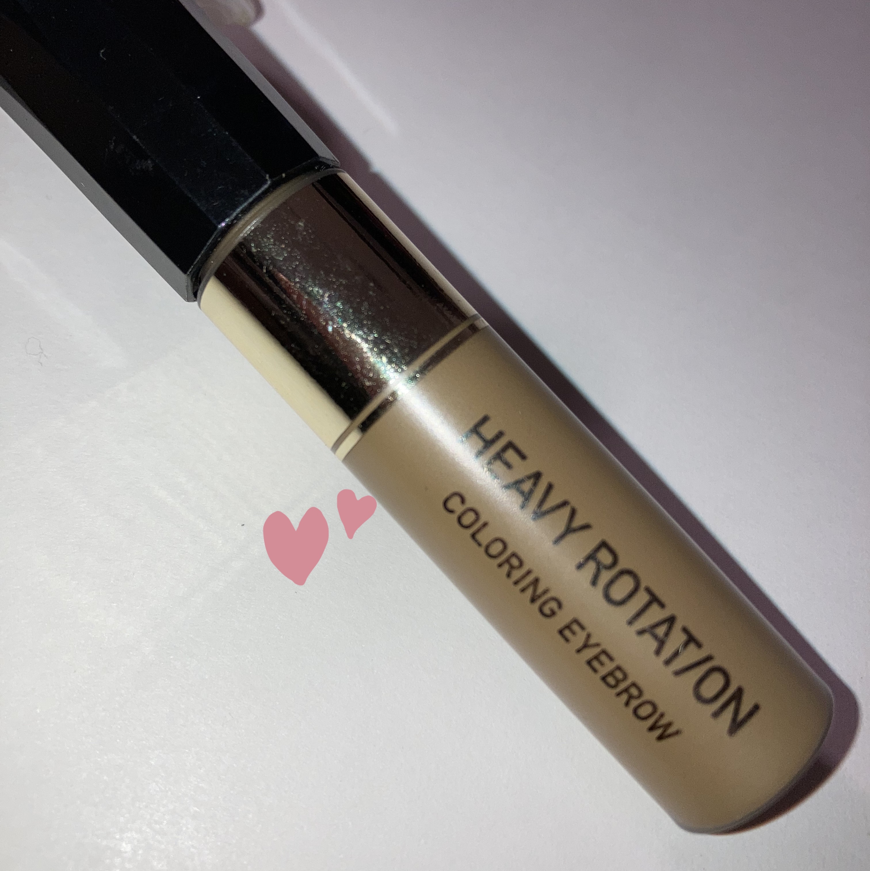 ヘビーローテーション カラーリングアイブロウEX/ヘビーローテーション/眉マスカラを使ったクチコミ（1枚目）