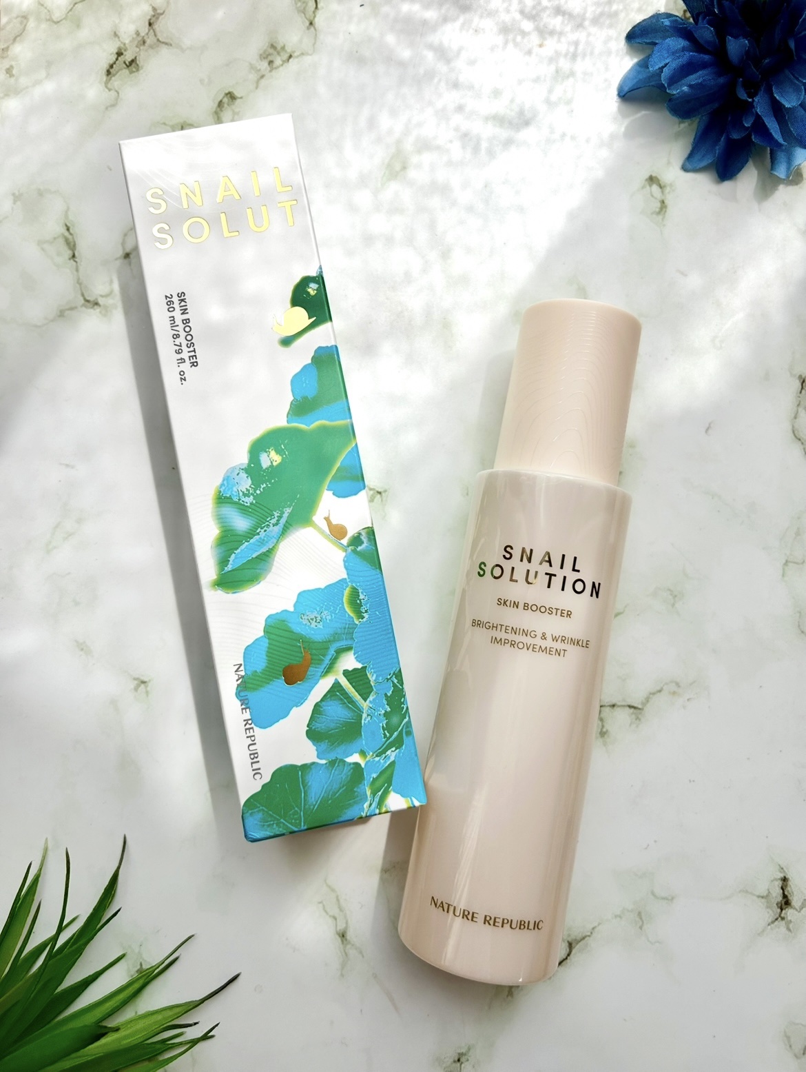 スネイルソリューション スキンブースター(R)/ネイチャーリパブリック/ブースター・導入液を使ったクチコミ（1枚目）