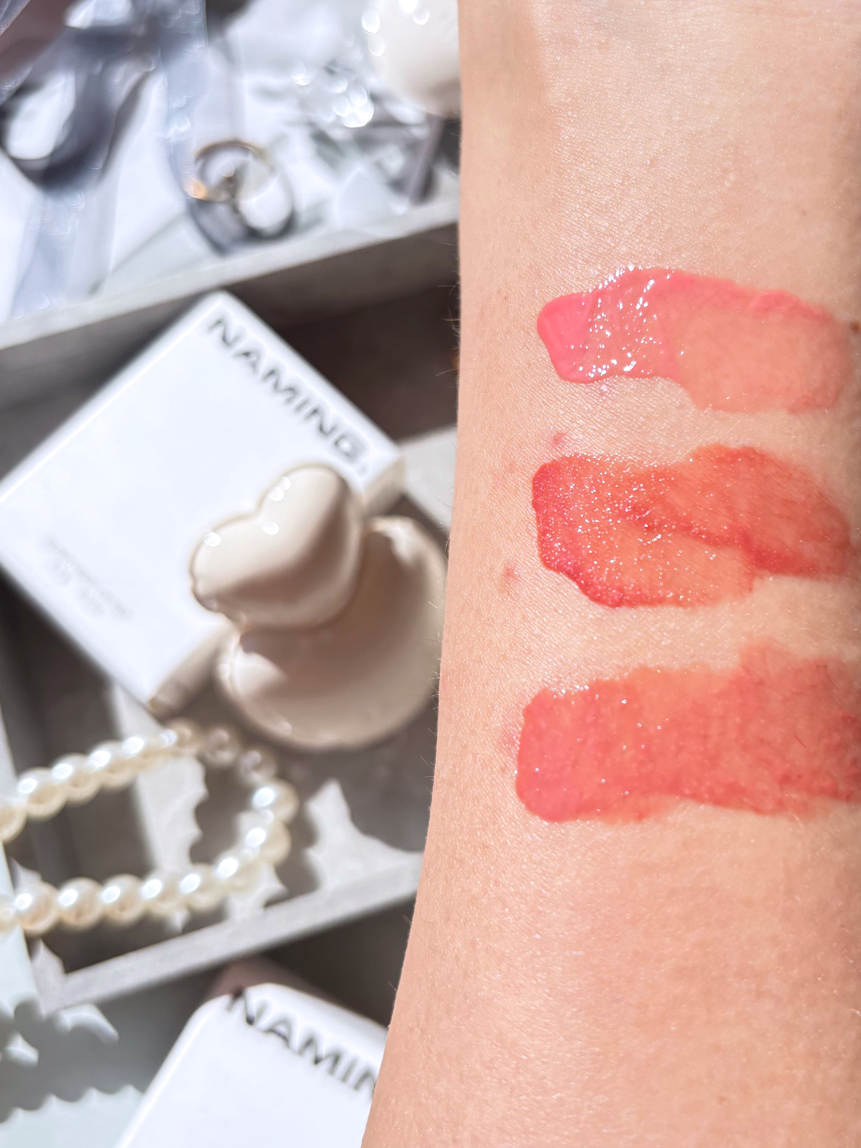 ネーミング グロウ ハートリップティント/NAMING./リップティントを使ったクチコミ（2枚目）