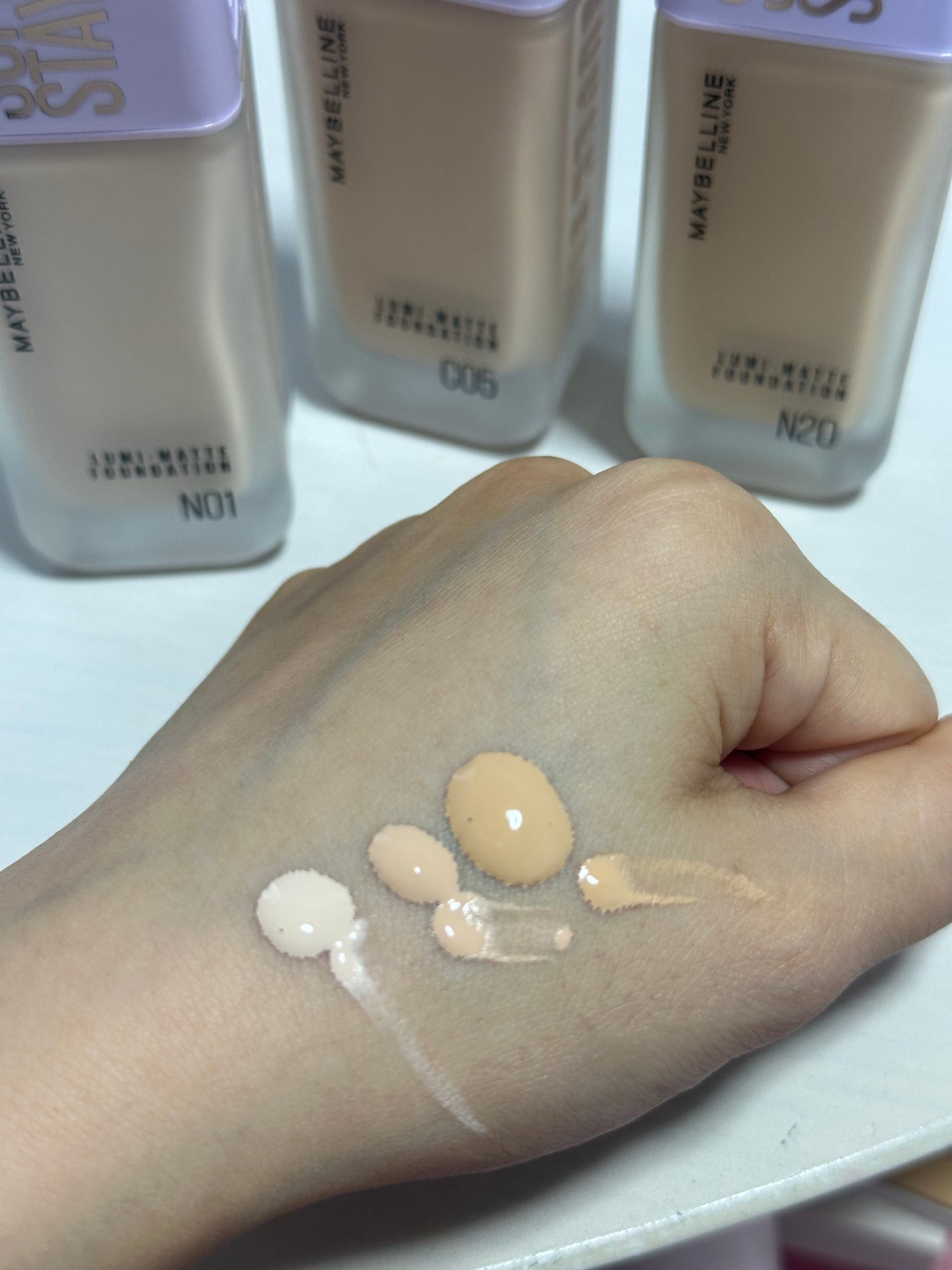SPステイ ルミマット リキッド ファンデーション/MAYBELLINE NEW YORK/リキッドファンデーションを使ったクチコミ(3枚目)