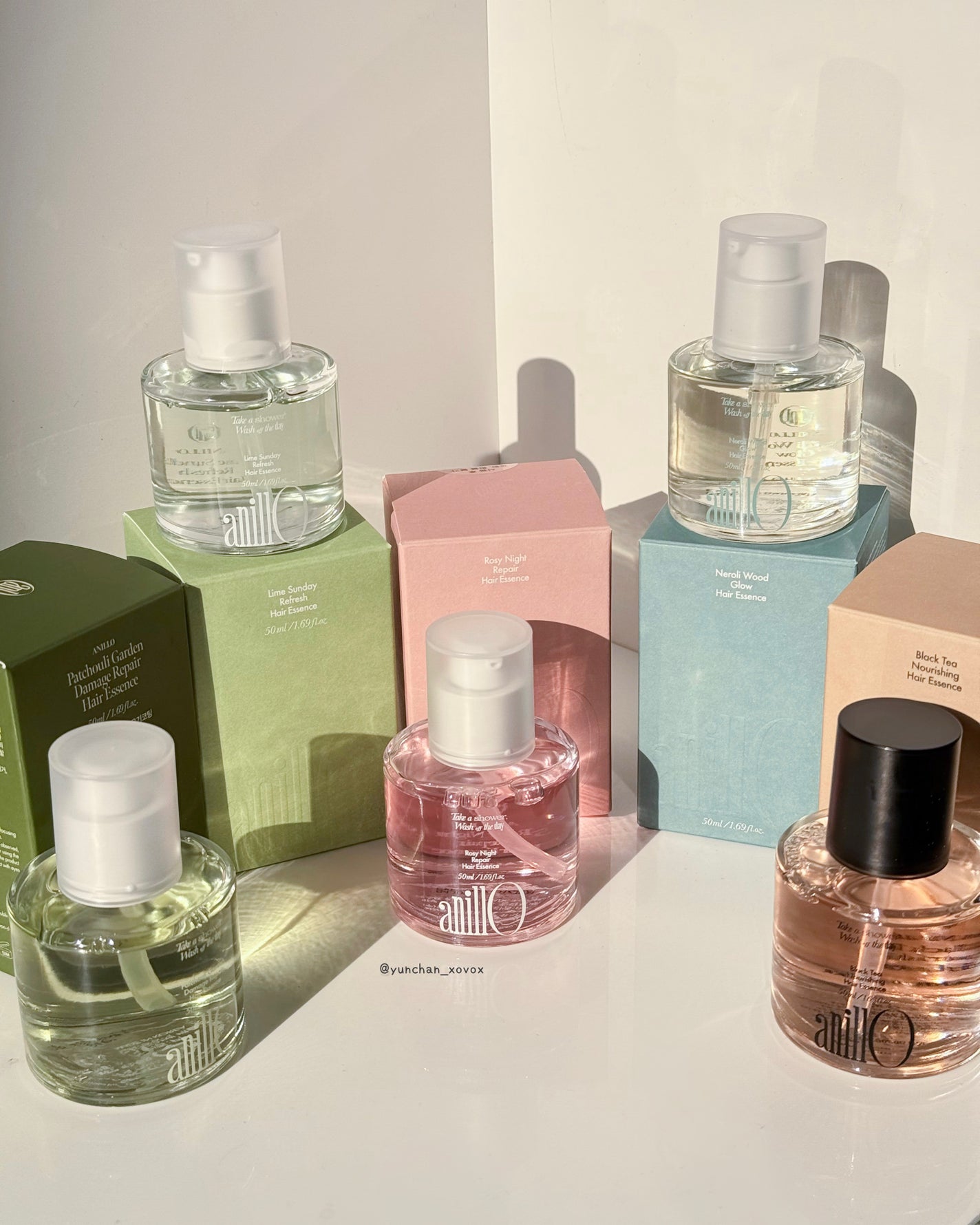 ロージーナイトヘアエッセンス/ANILLO/ヘアオイルを使ったクチコミ(4枚目)