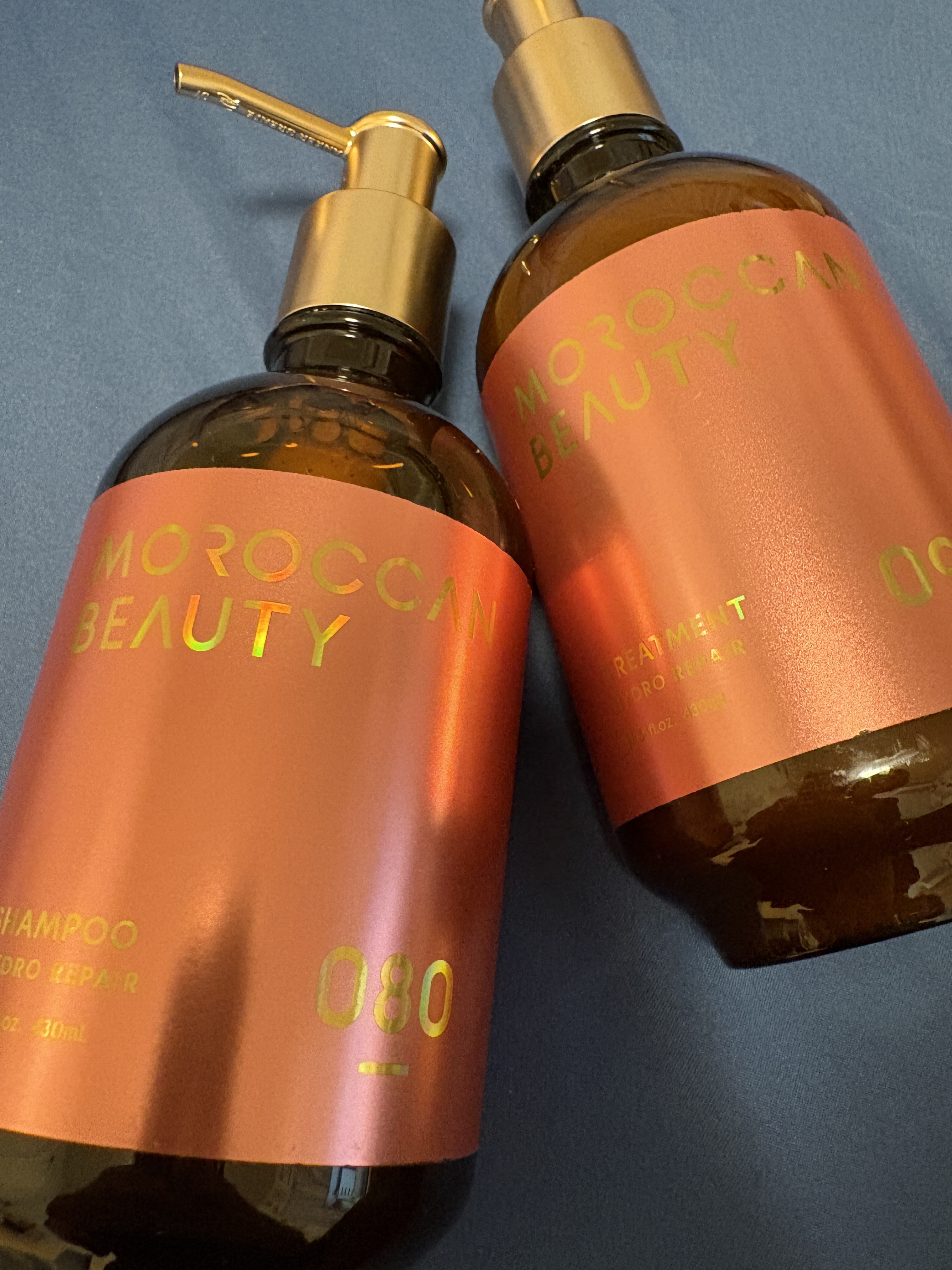 ハイドロリペア シャンプー／ヘアトリートメント トリートメント（本体）/モロッカンビューティ/市販シャンプーを使ったクチコミ（1枚目）