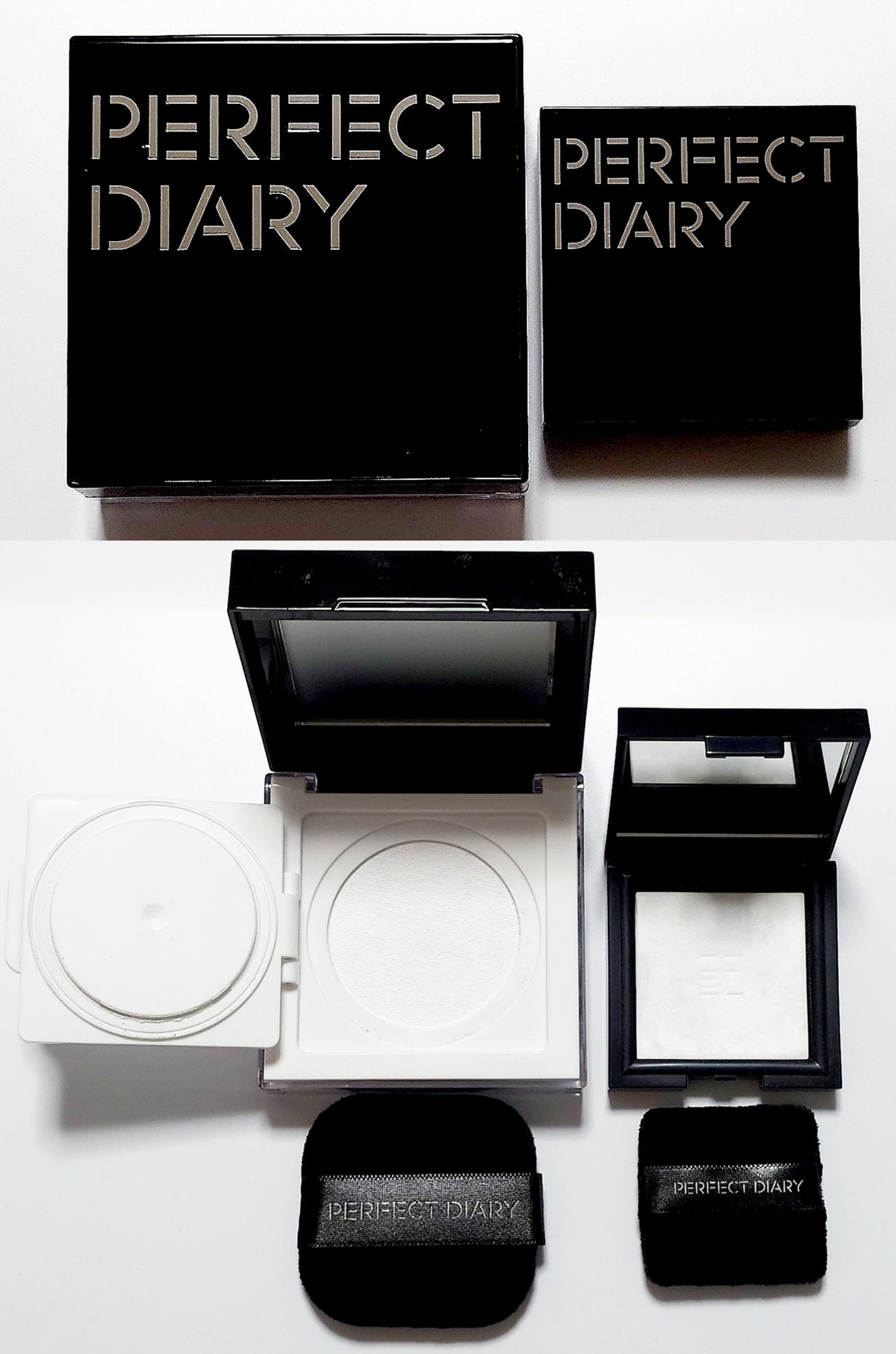 トランスルーシェント ブルーリング セッティング パウダー/PERFECT DIARY/プレストパウダーを使ったクチコミ(4枚目)