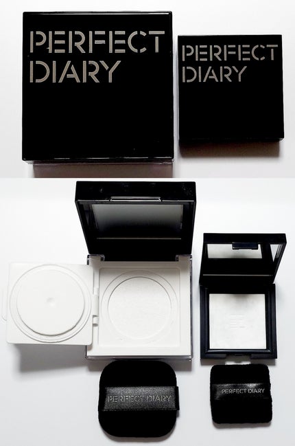 トランスルーシェント ブルーリング セッティング パウダー/PERFECT DIARY/プレストパウダーを使ったクチコミ(4枚目)