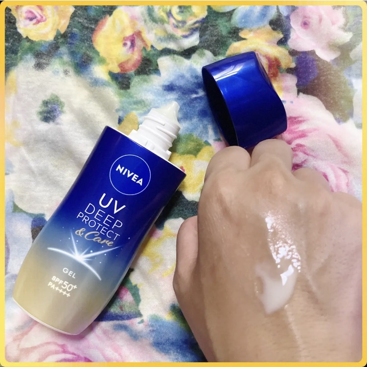 ニベアUV ディープ プロテクト＆ケア ジェル/ニベア/日焼け止めジェルを使ったクチコミ（2枚目）