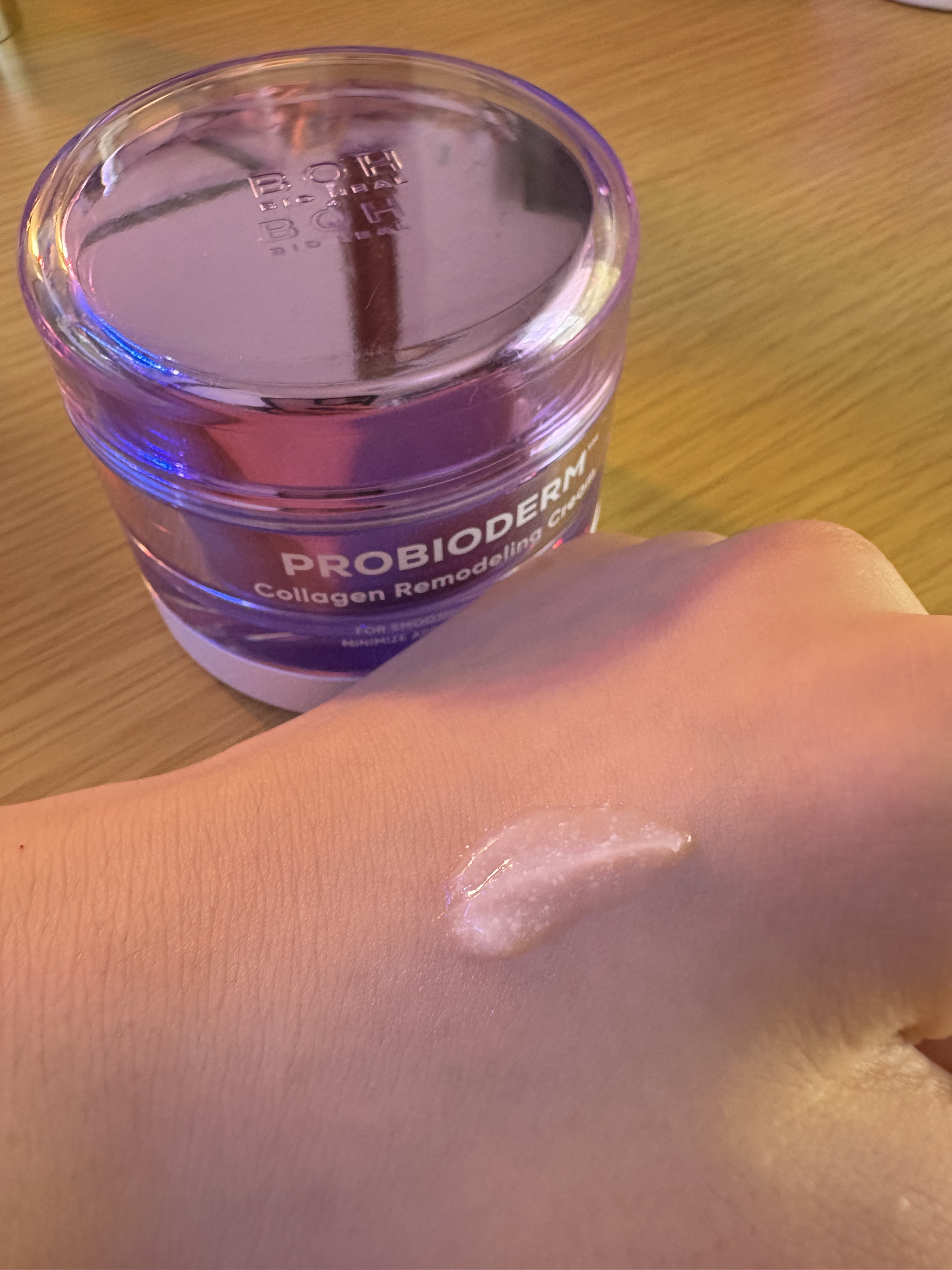 プロバイオダーム コラーゲン リモデリングクリーム/BIOHEAL BOH/フェイスクリームを使ったクチコミ（2枚目）