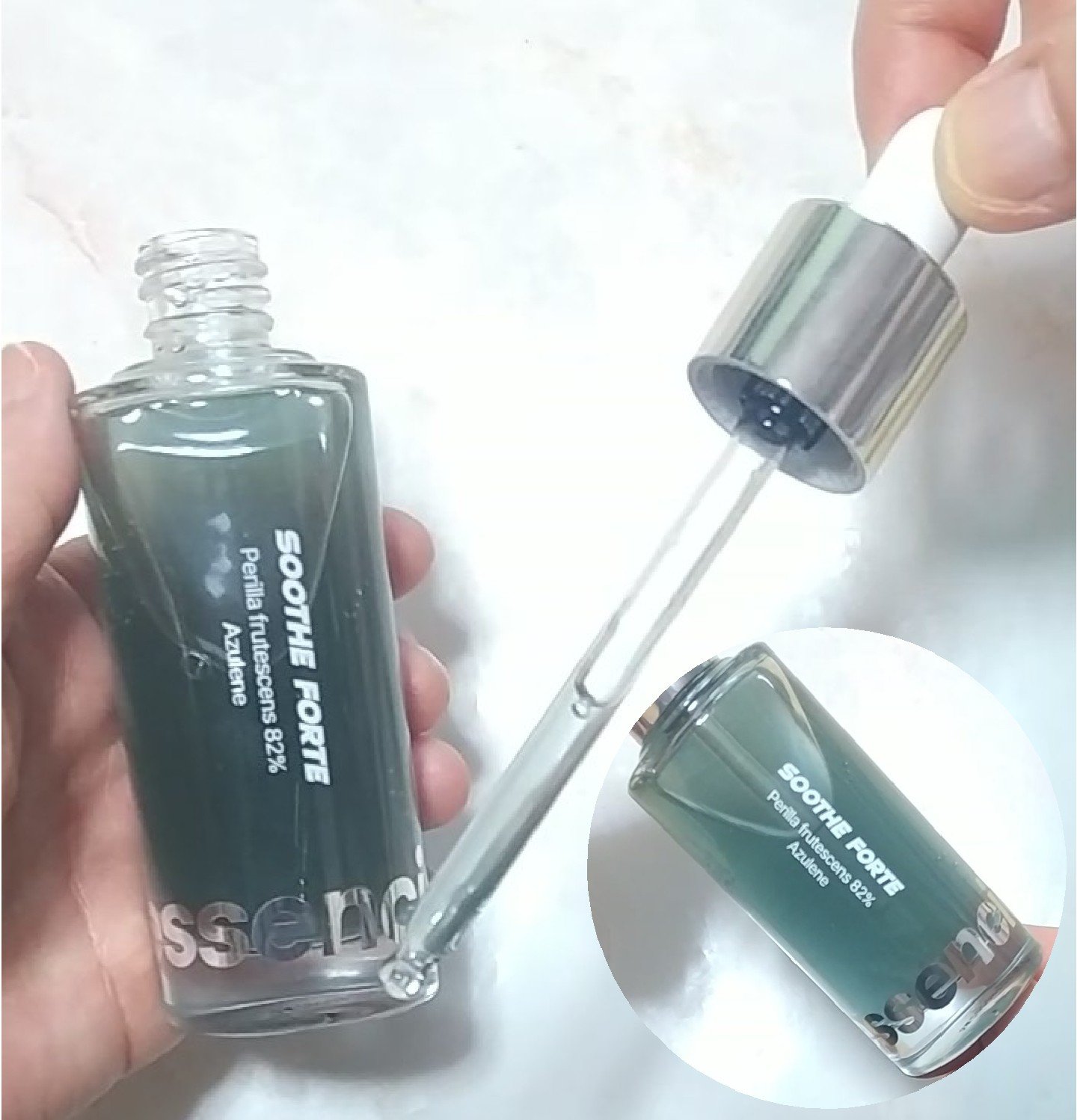 SOOTHE FORTE SERUM/essenciel/ブースター・導入液を使ったクチコミ（3枚目）