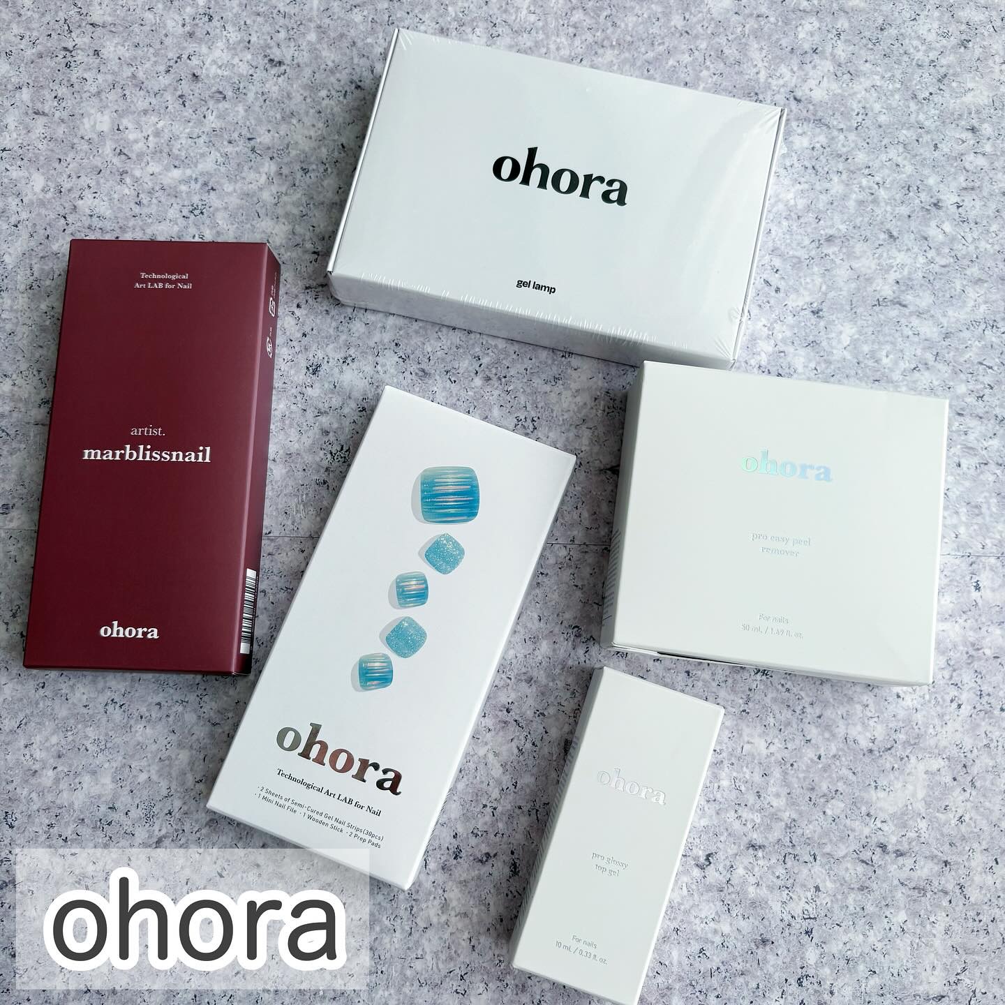 セミキュアジェルネイル(ペディキュア)/ohora/ネイルシールを使ったクチコミ（2枚目）