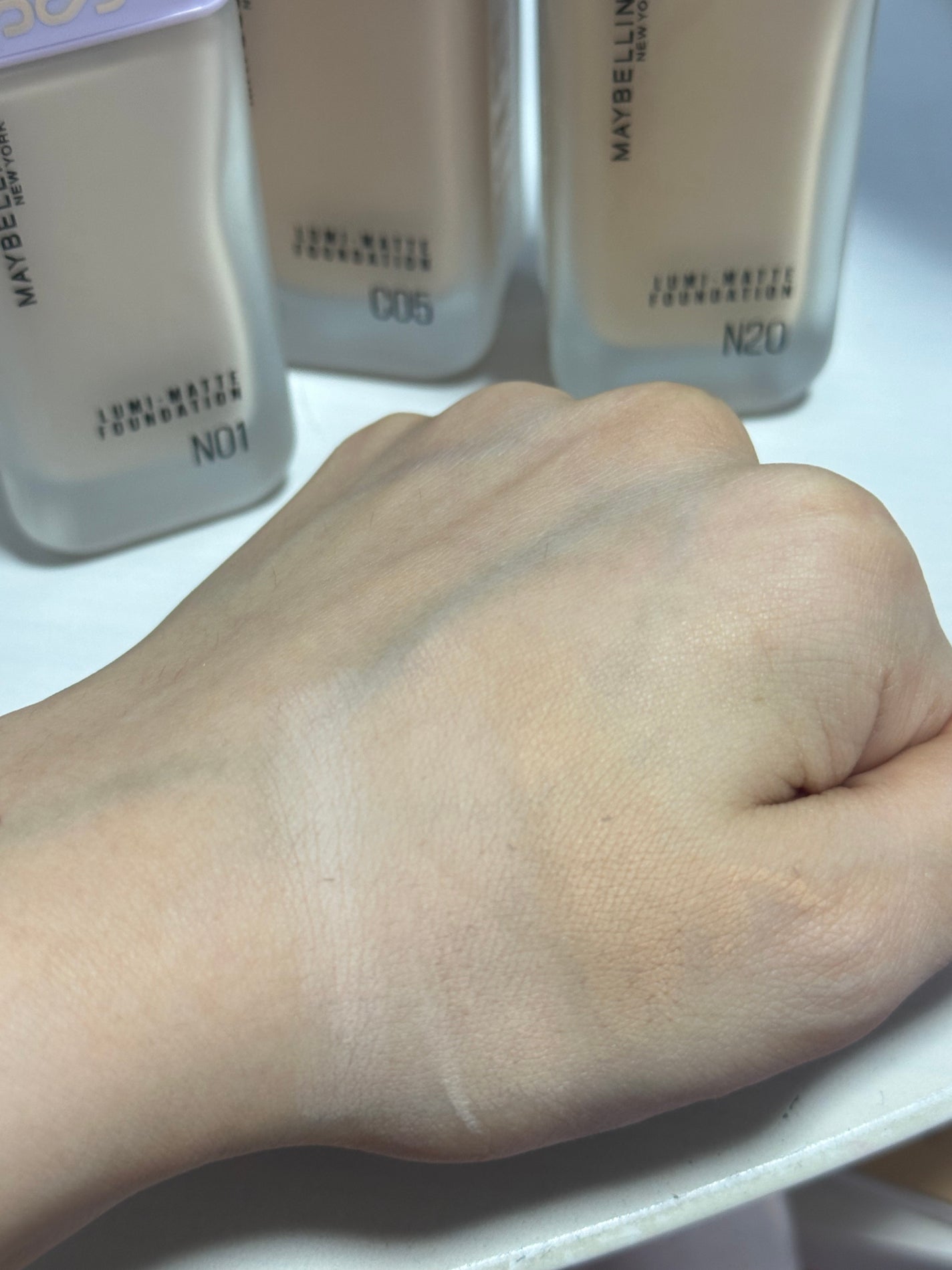 SPステイ ルミマット リキッド ファンデーション/MAYBELLINE NEW YORK/リキッドファンデーションを使ったクチコミ(4枚目)