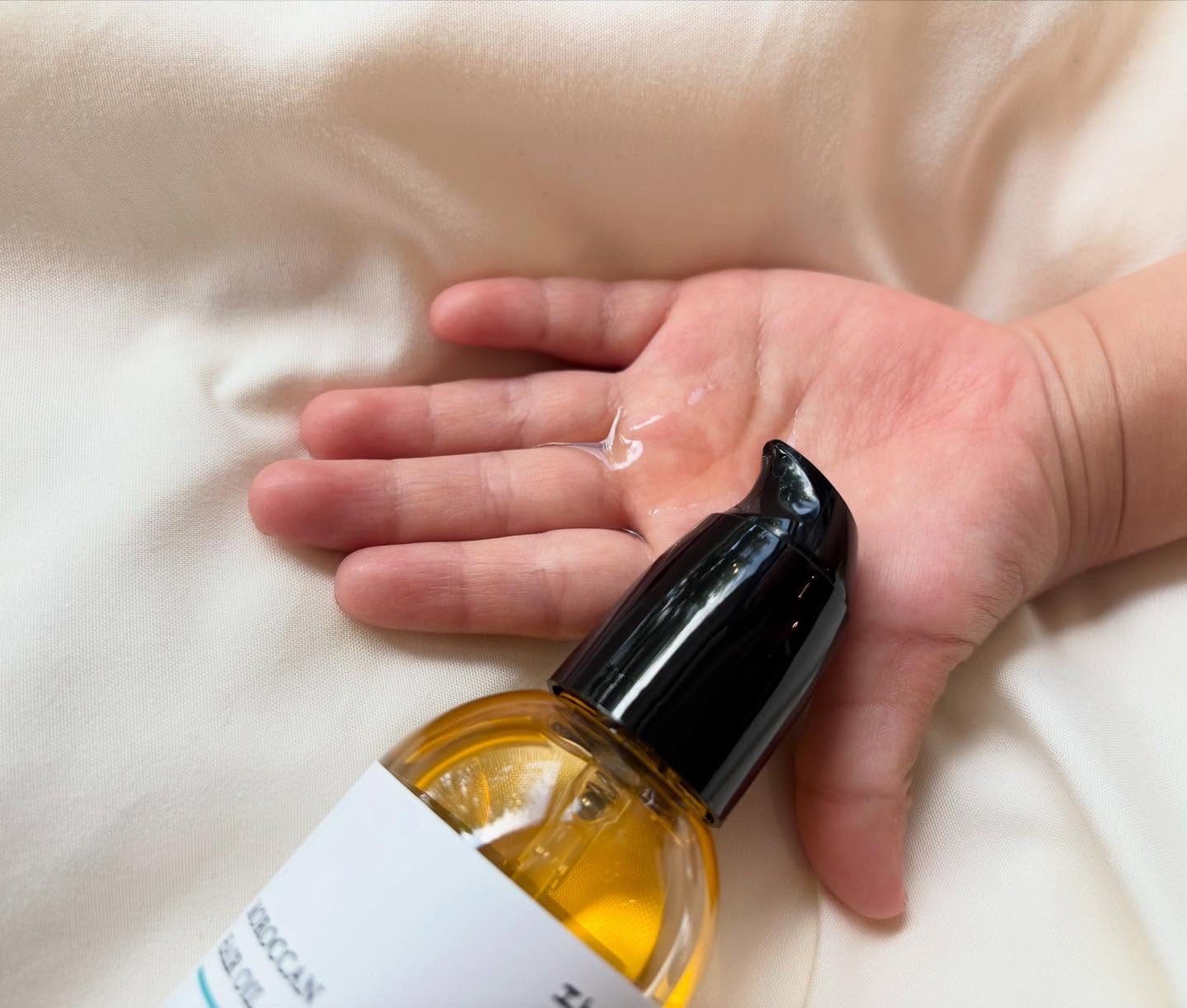 Moroccan hair oil/etol./ヘアオイルを使ったクチコミ（3枚目）