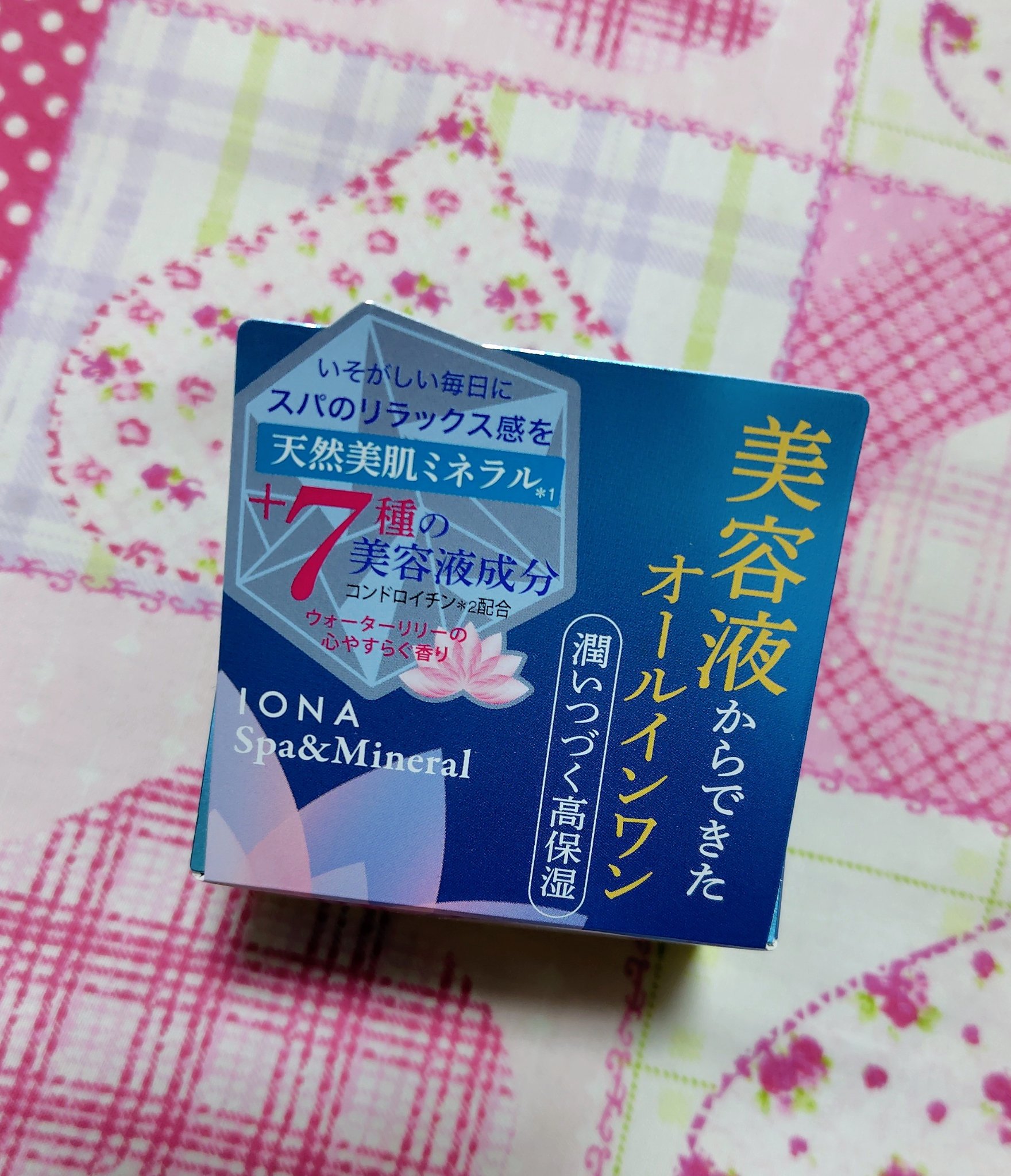 スパ＆ミネラル エッセンス ジェル/IONA/フェイスクリームを使ったクチコミ（1枚目）