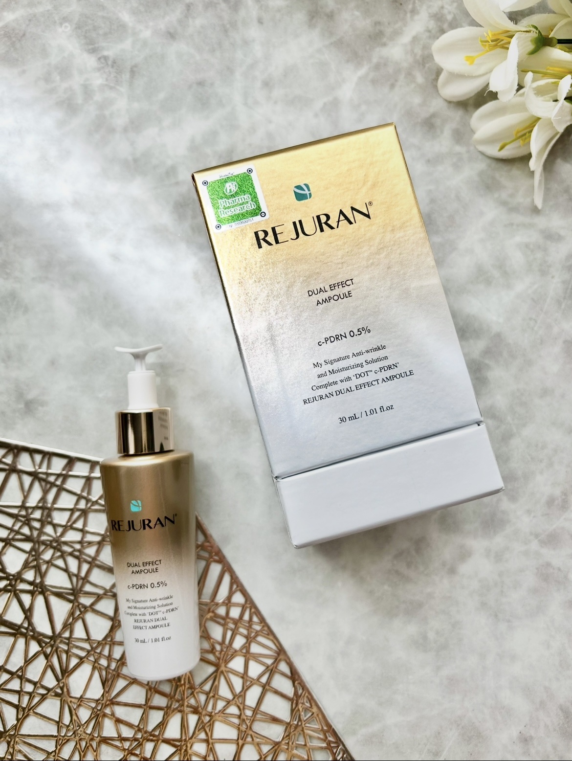 REJURAN デュアル エフェクト アンプル 30mL/REJURAN COSMETICS/美容液を使ったクチコミ（1枚目）