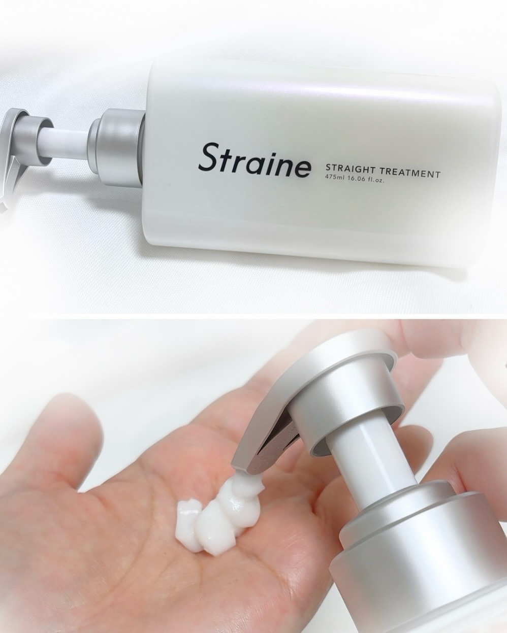 ストレートシャンプー/ストレートトリートメント ホワイトブロッサムの香り/Straine/市販シャンプーを使ったクチコミ（3枚目）