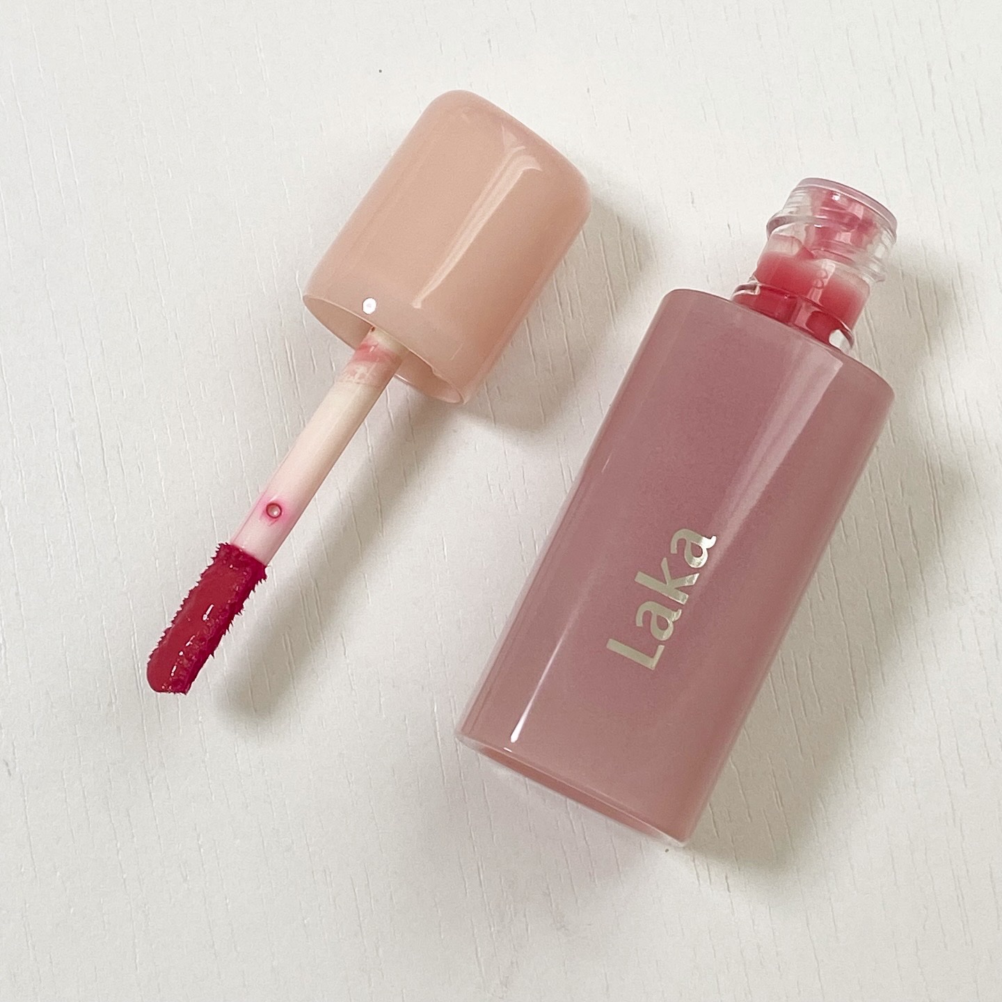 ポッピングバルーンティント/Laka/リップティントを使ったクチコミ（2枚目）